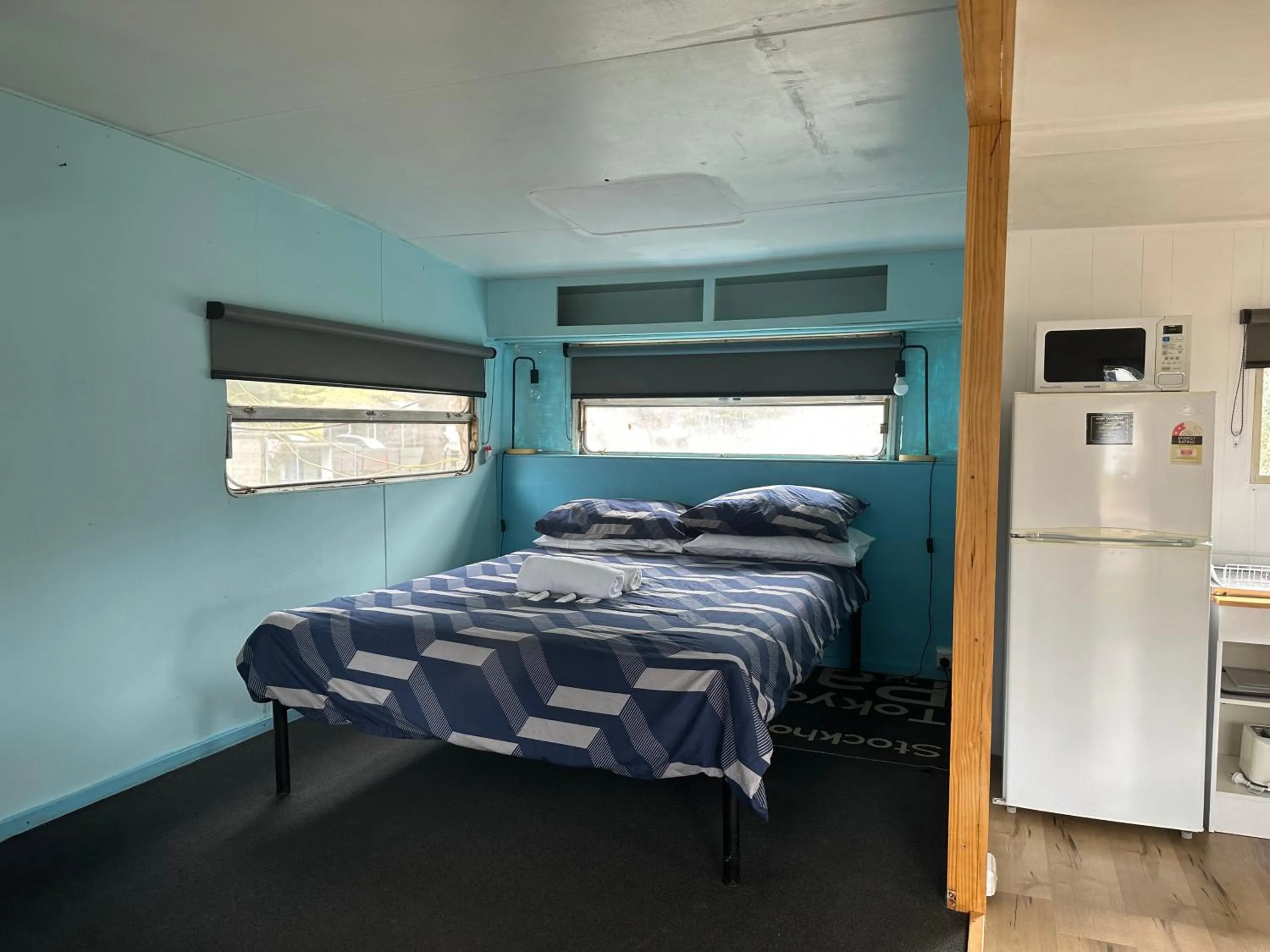 Bed in Second Valley Caravan Park