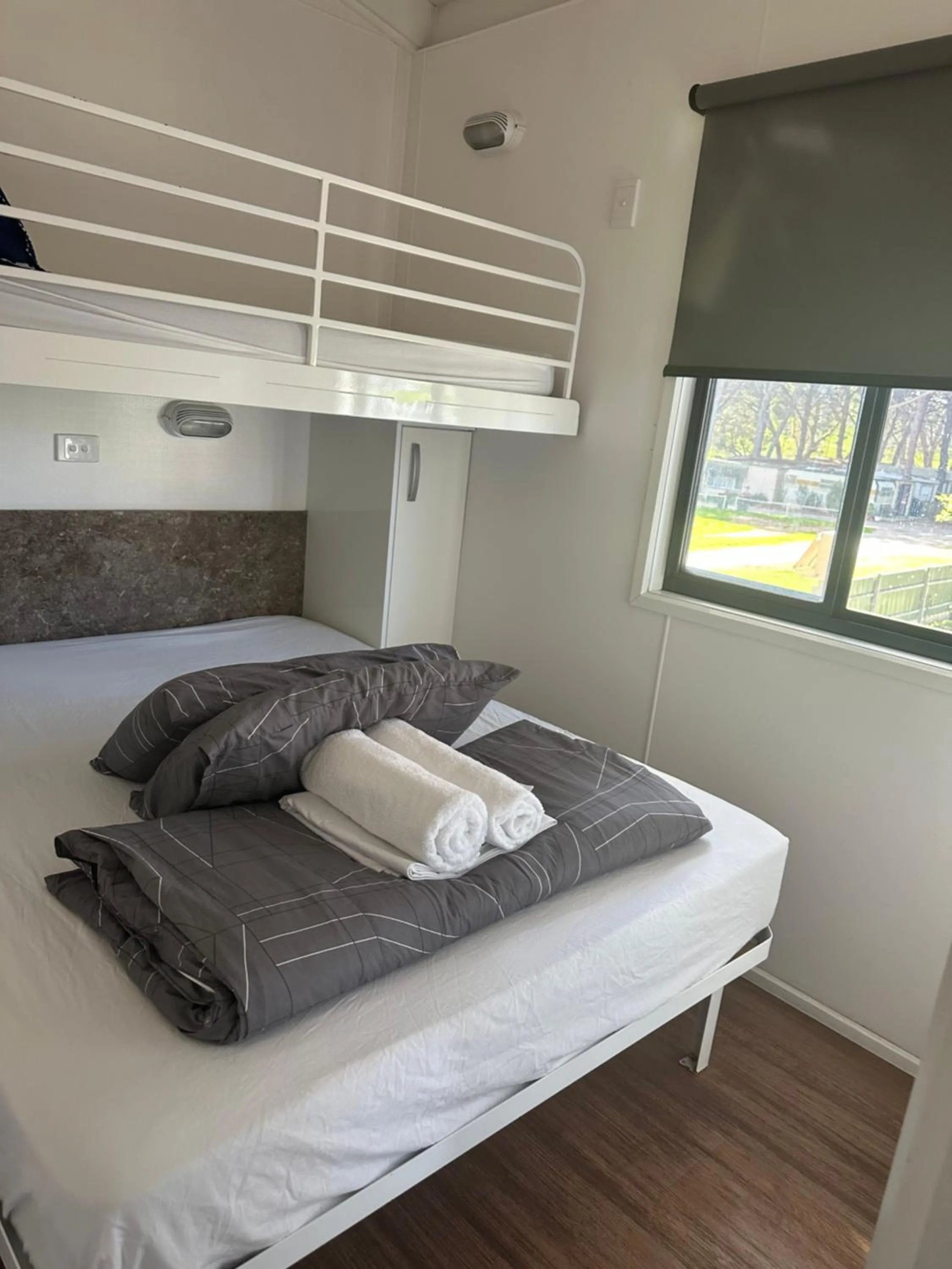 Bed in Second Valley Caravan Park