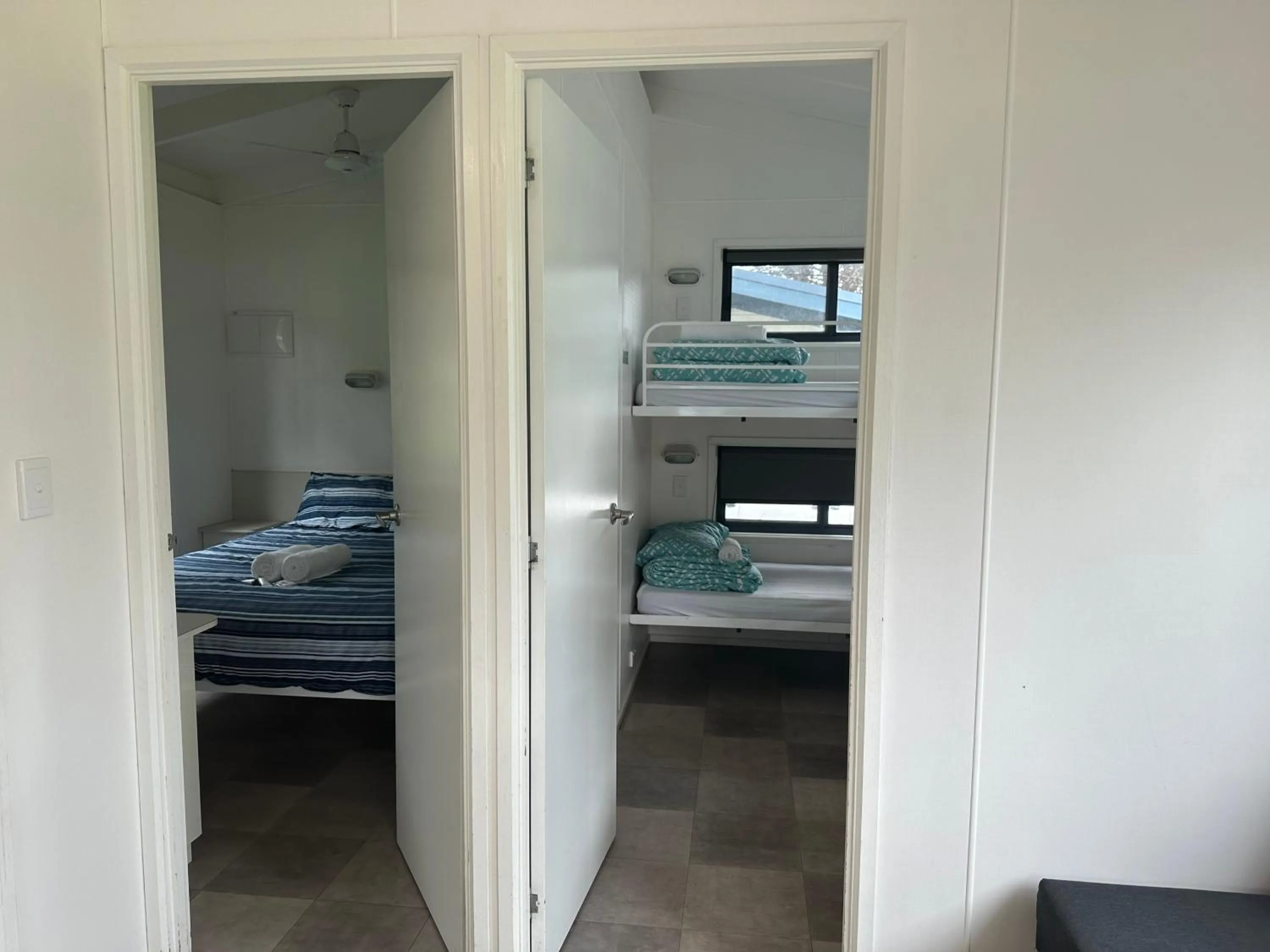 Bed in Second Valley Caravan Park