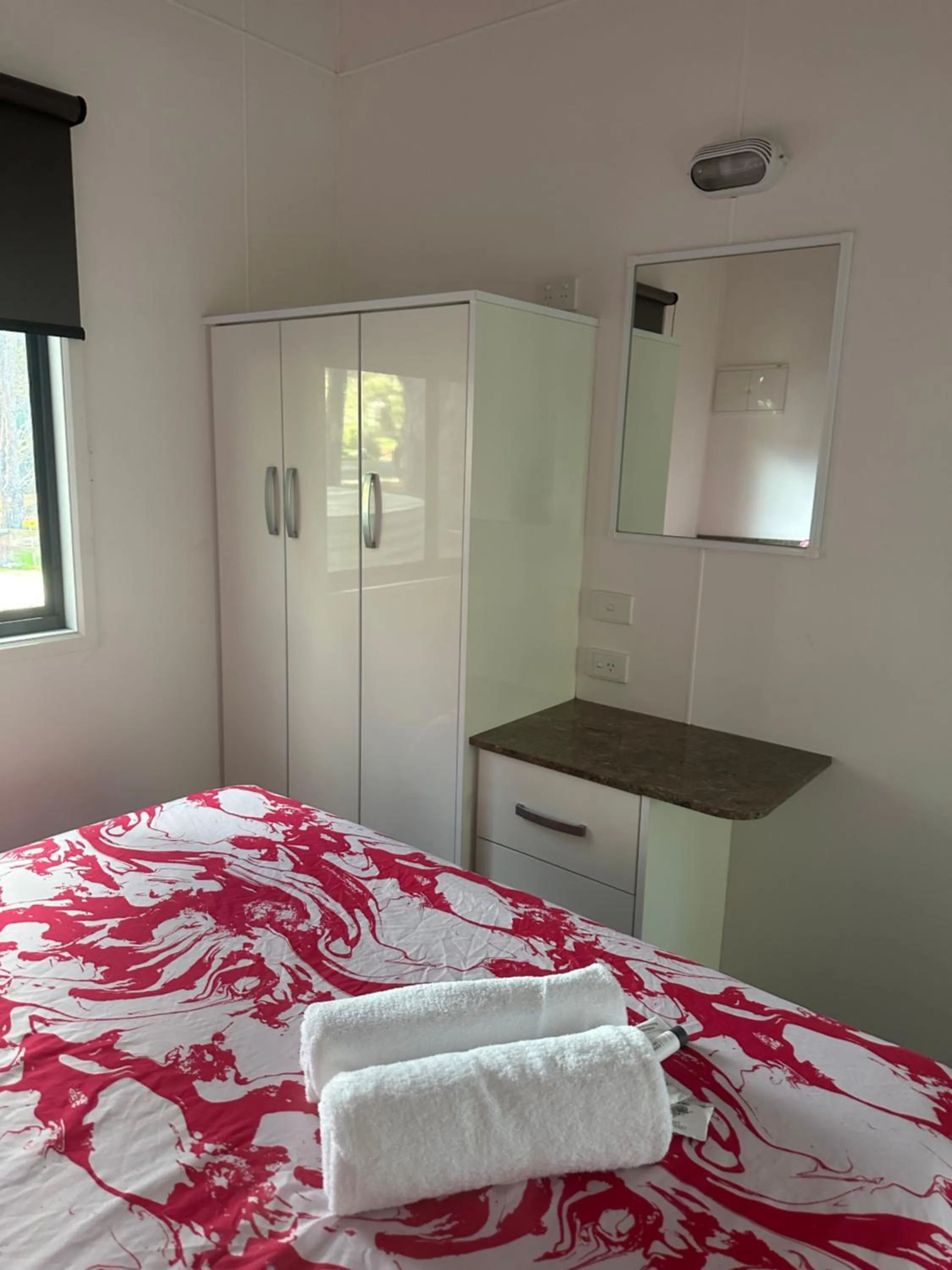 Bed in Second Valley Caravan Park