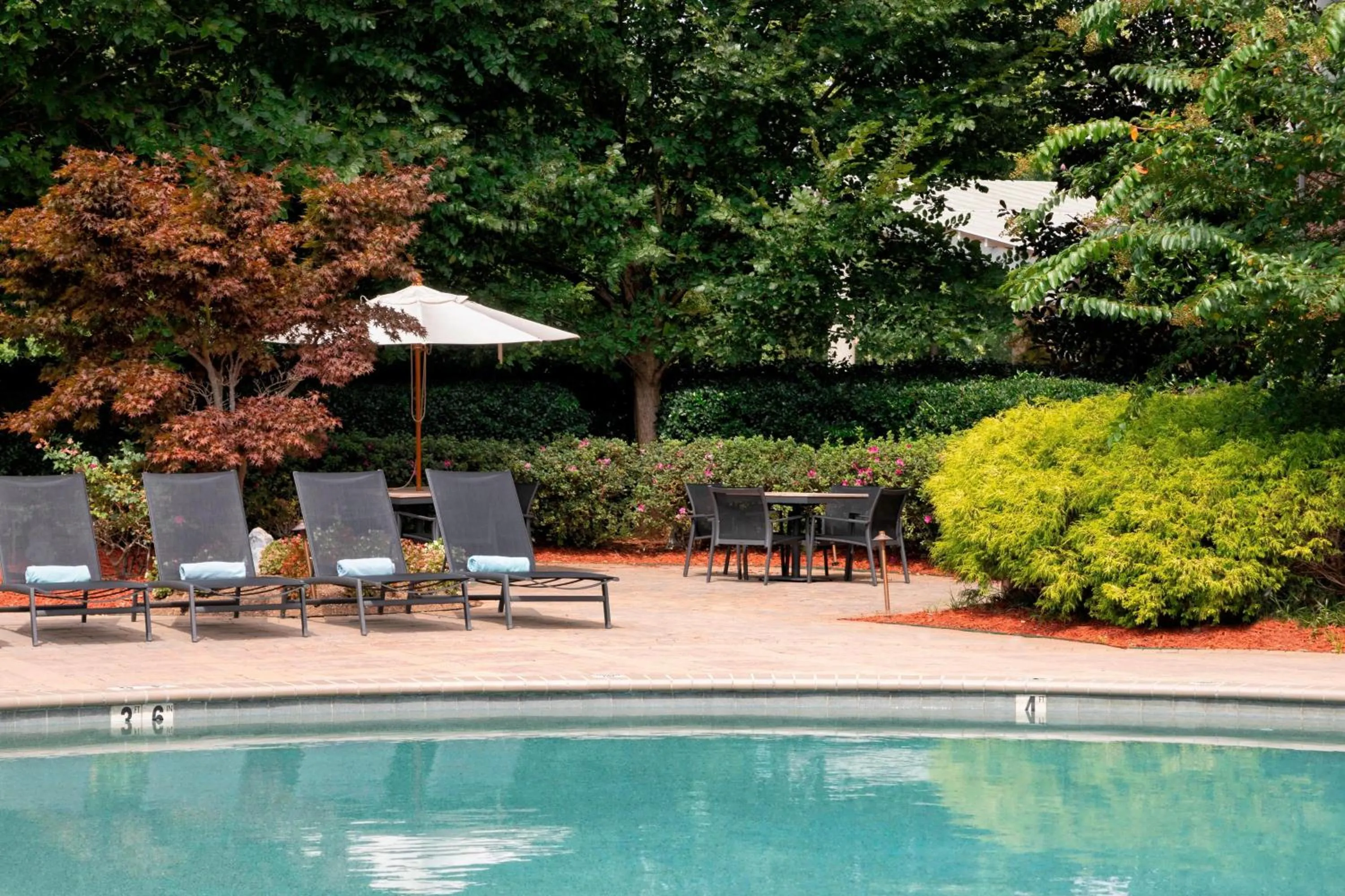 Swimming pool in Atlanta Marriott Northeast/Emory Area