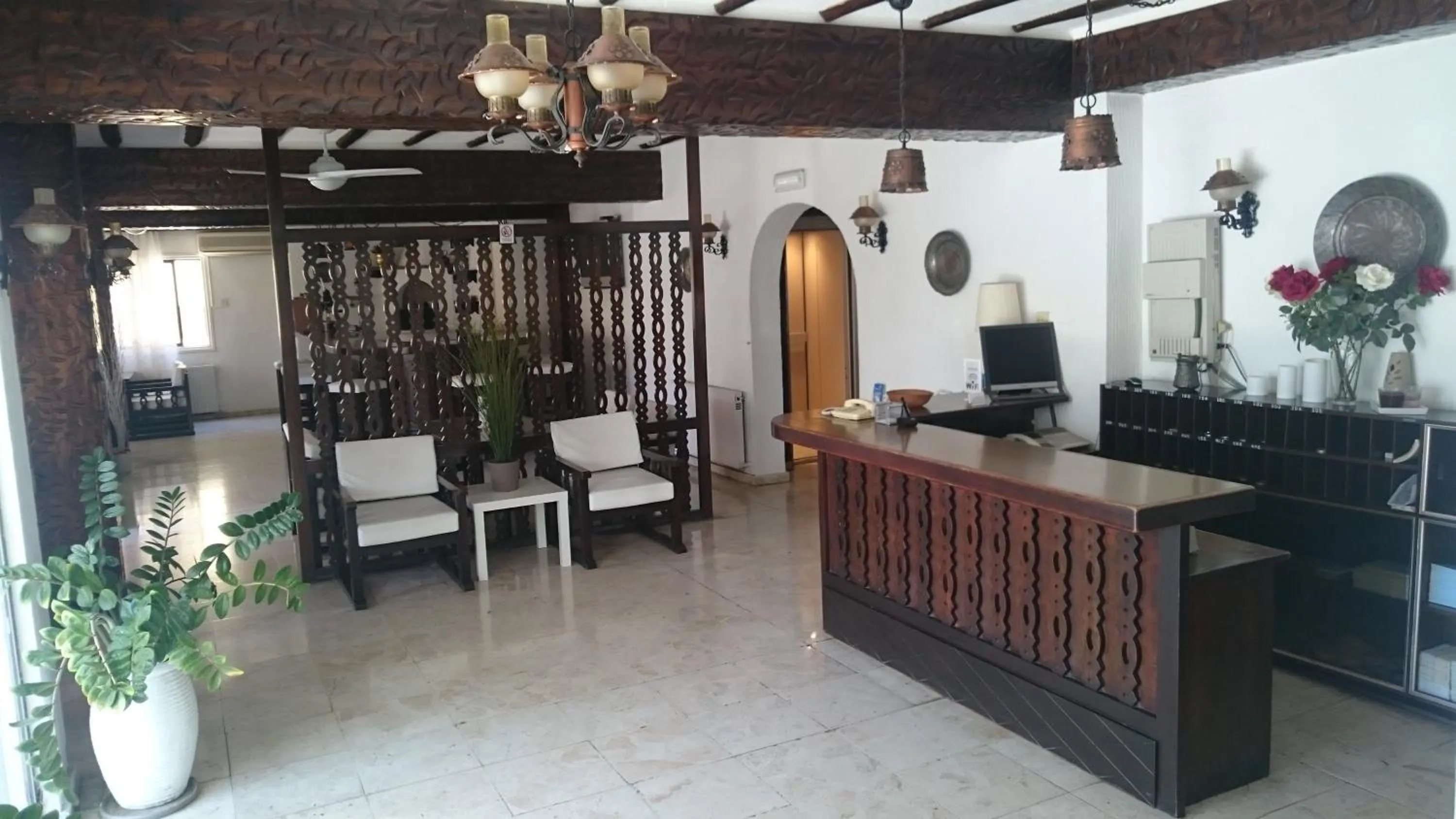 Lobby or reception in Lordos Hotel Apts Limassol