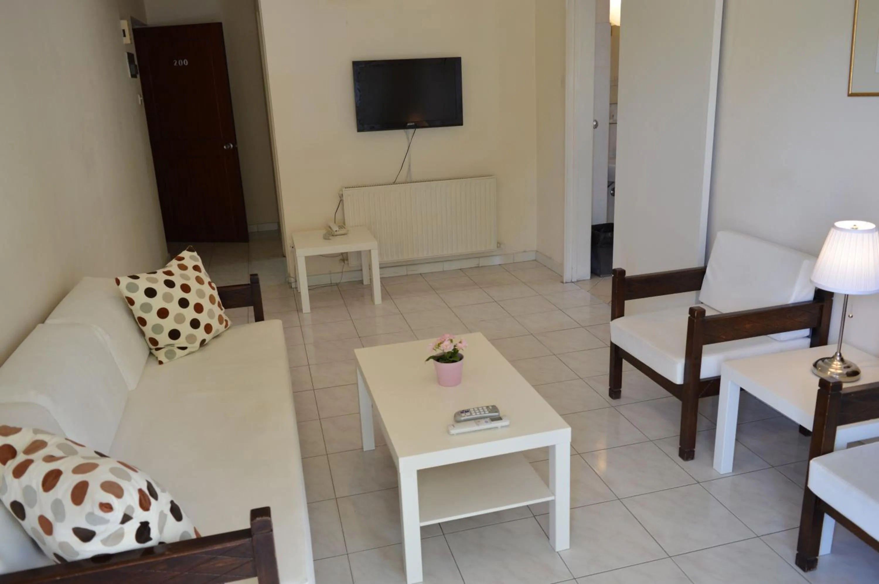 Living room in Lordos Hotel Apts Limassol