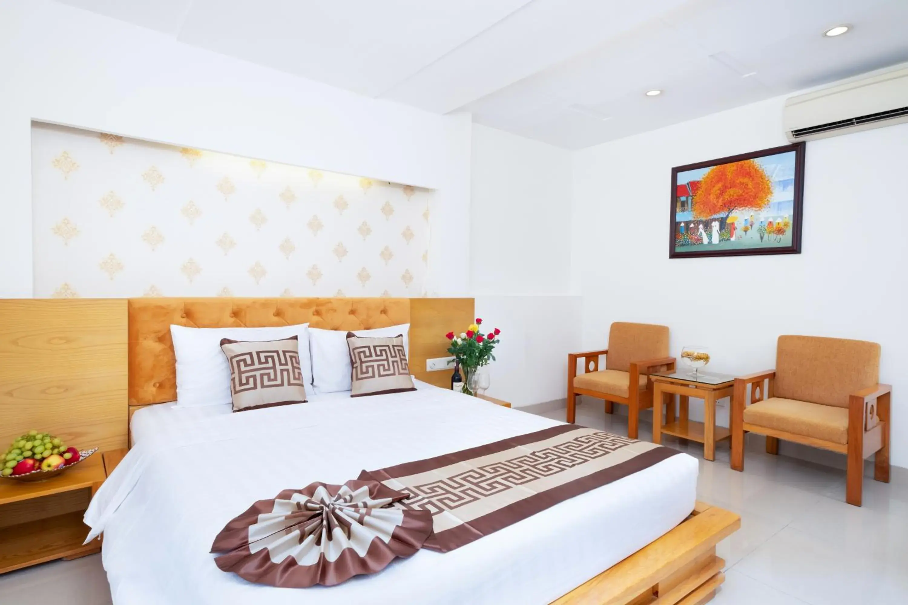 Bed in Gia Huy Hotel Bed in Gia Huy Hotel