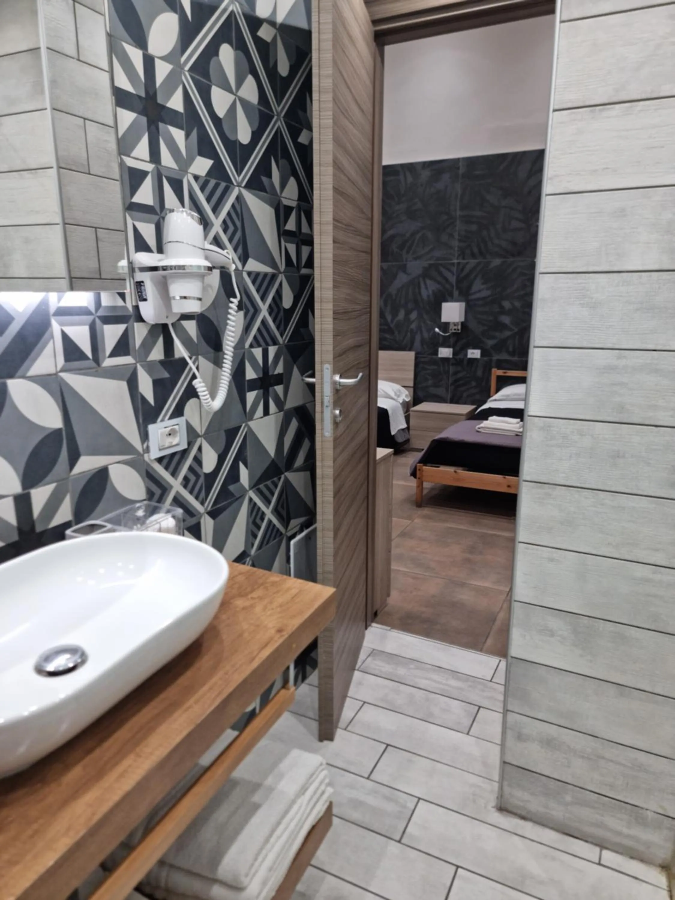 Bathroom in EL Corazon De Napoles, Centro Històrico