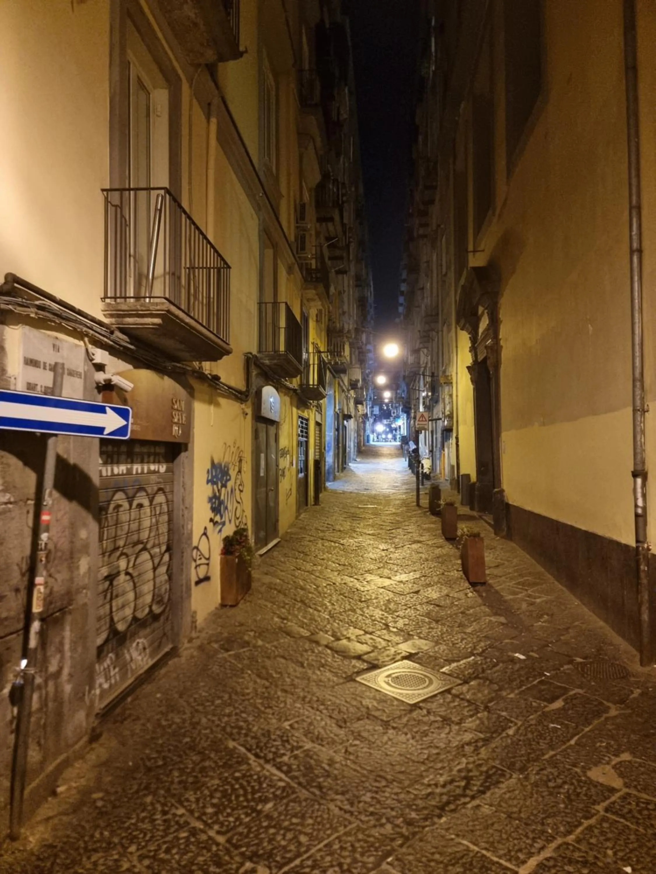 Night in EL Corazon De Napoles, Centro Històrico