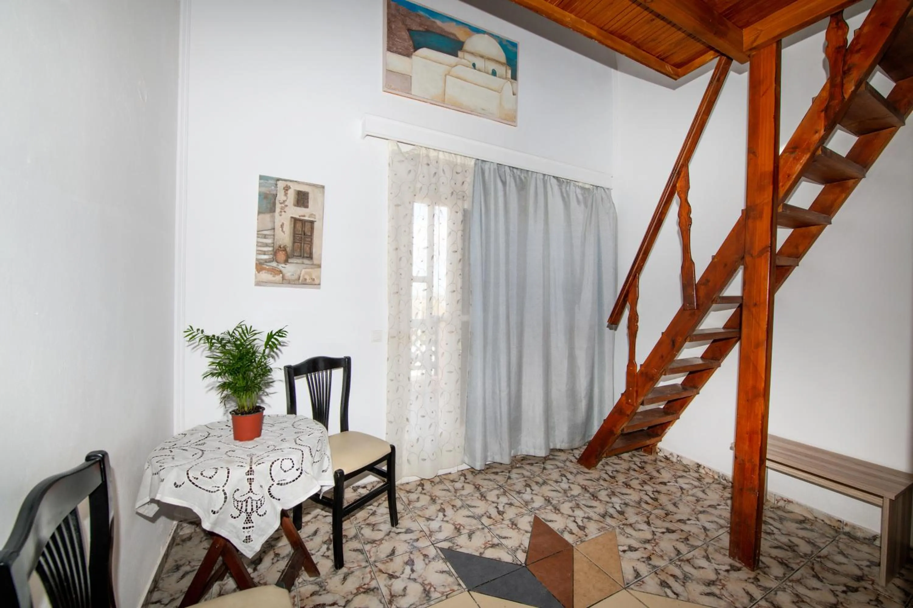 Seating area in Sweet Heart Studios