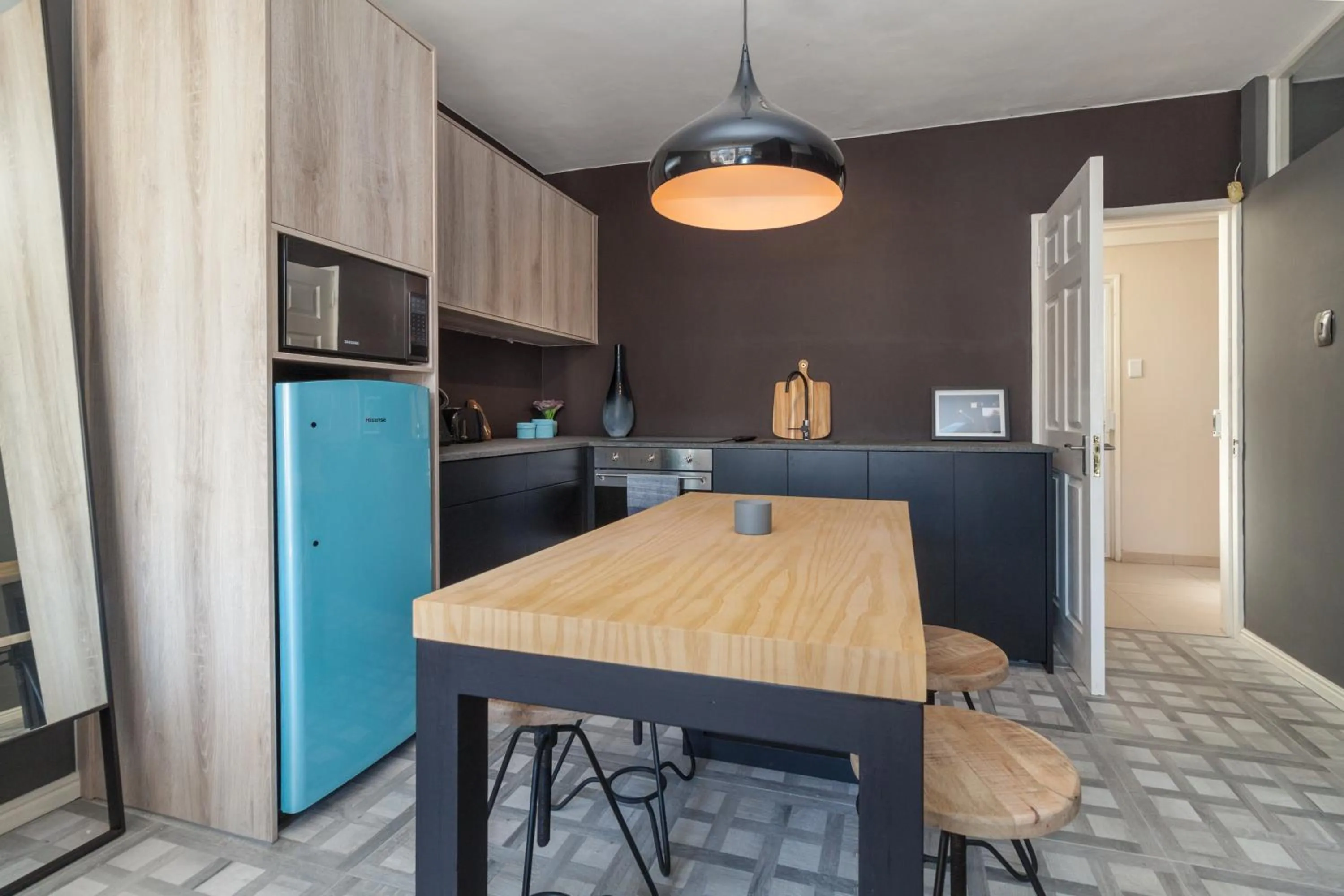 Kitchen or kitchenette in Keerom 66 - Beautiful modern apartment in heart of Cape Town