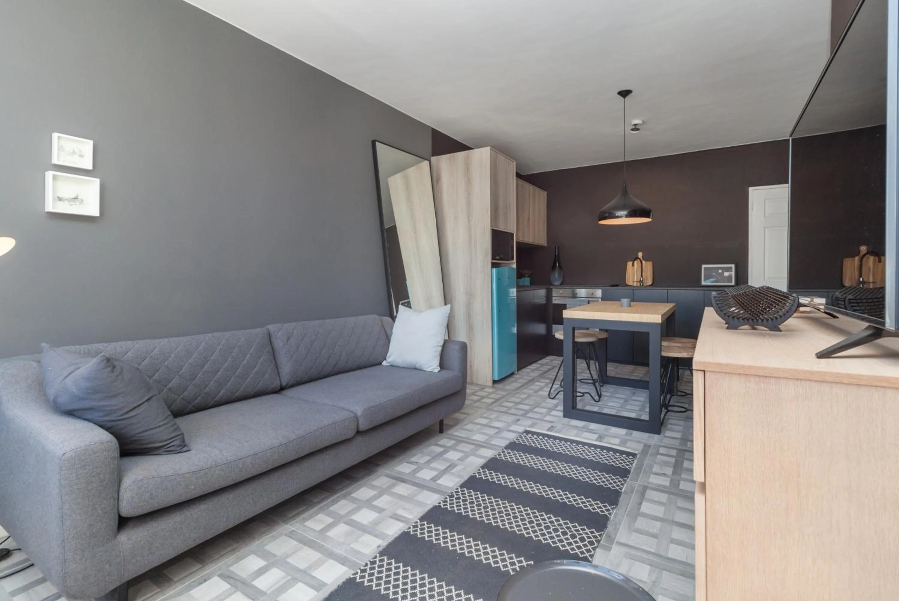 Kitchen or kitchenette in Keerom 66 - Beautiful modern apartment in heart of Cape Town