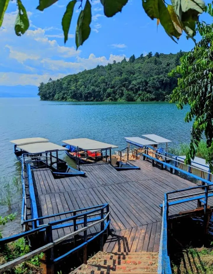 Lake view in Hotel Peace Guest House