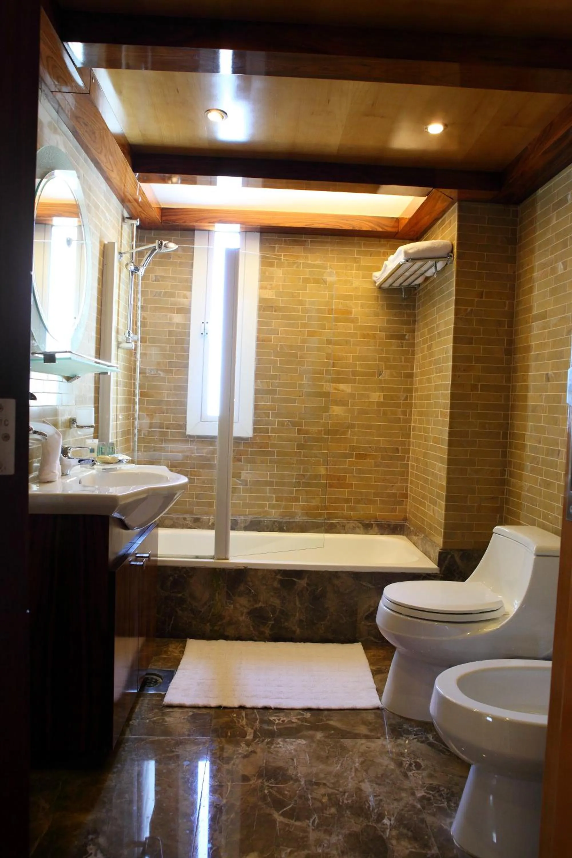 Bathroom in Lahoya Suites