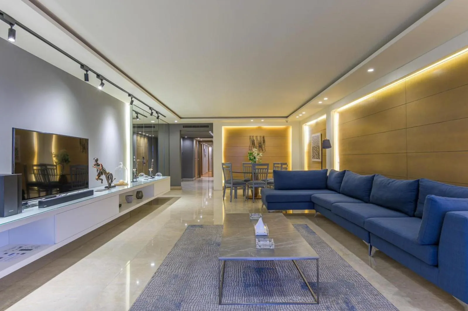 Living room in Lahoya Suites