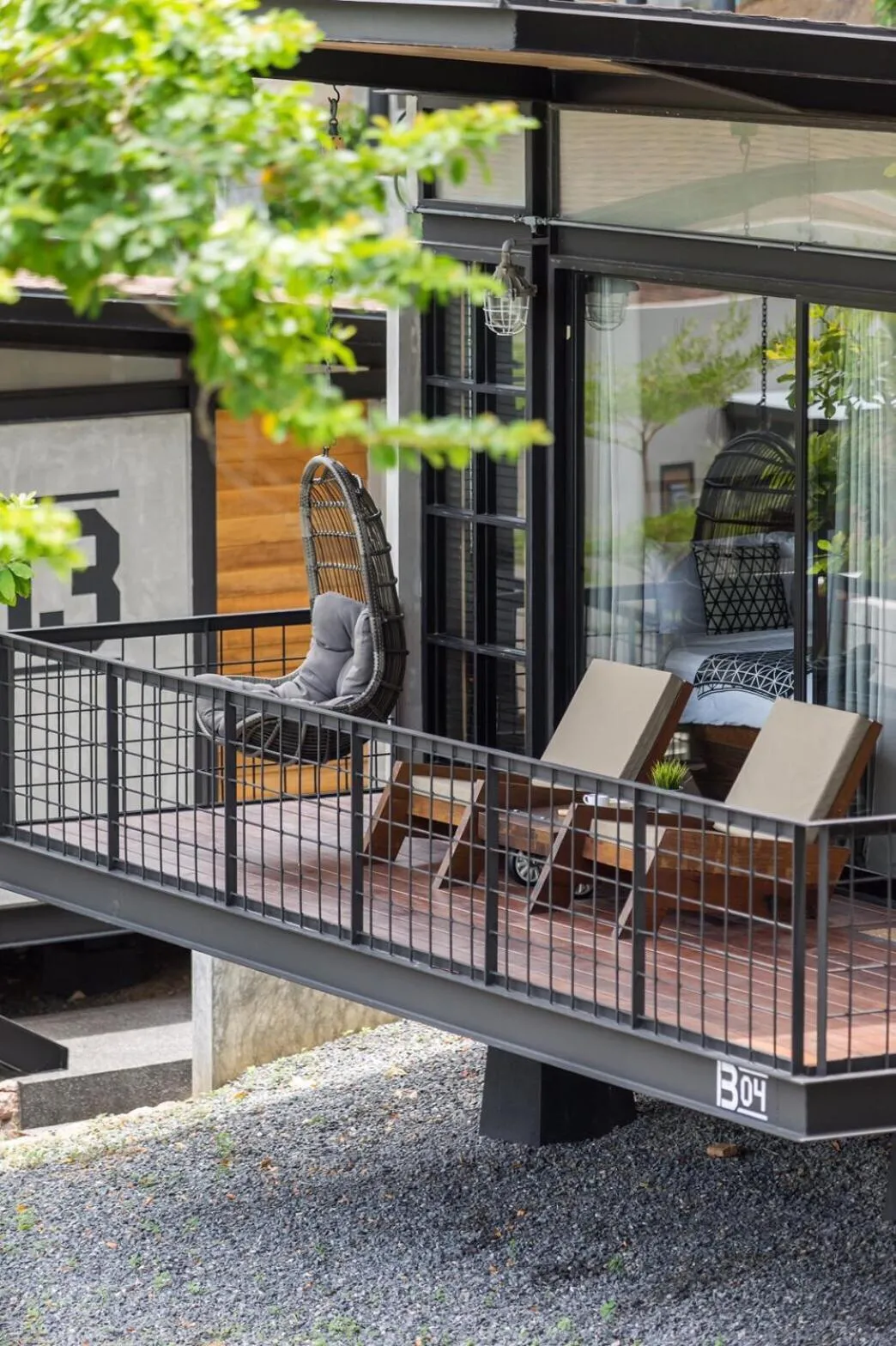Balcony/Terrace in The Cabin Beach Resort