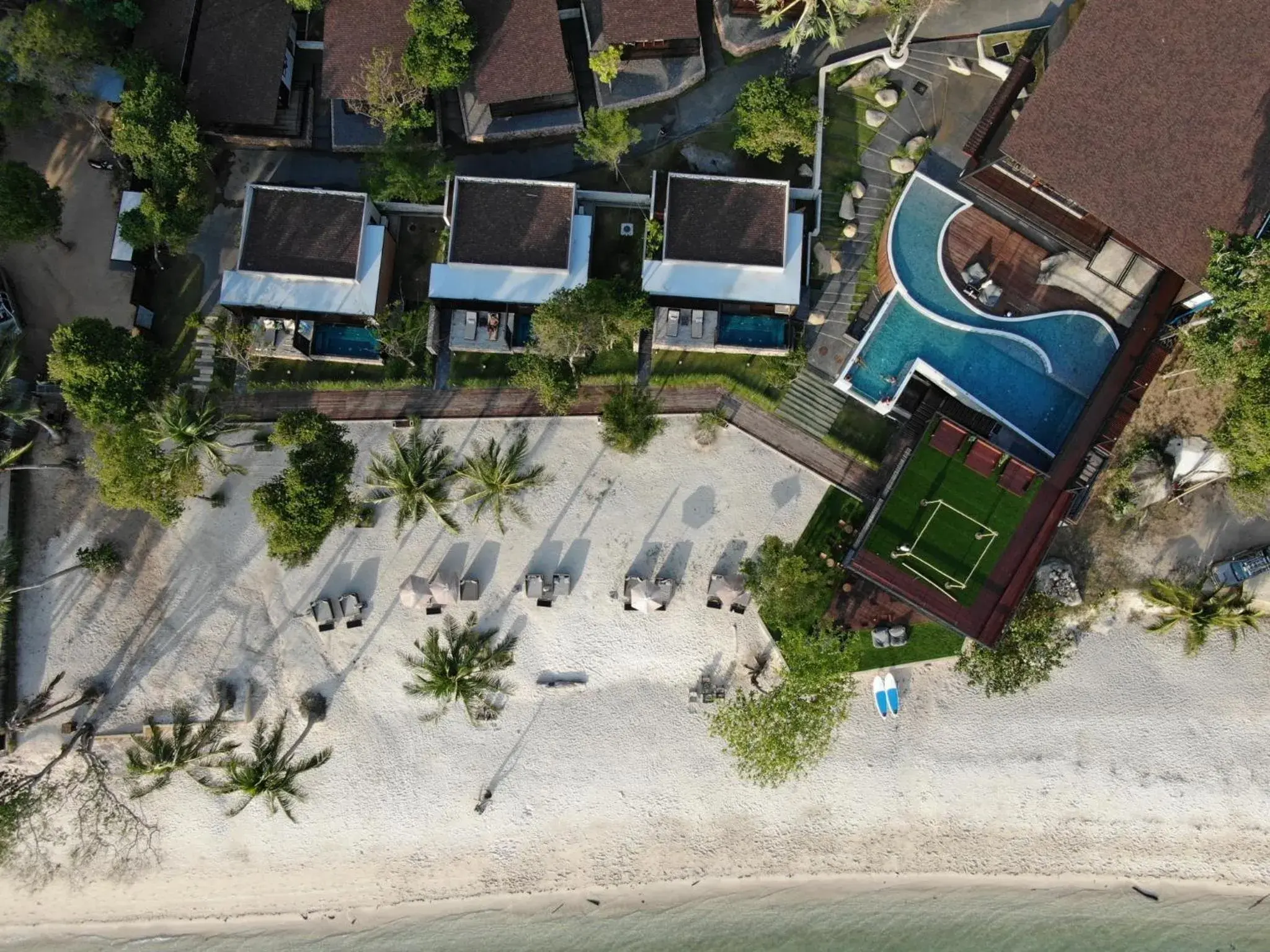 Property building in The Cabin Beach Resort Property building in The Cabin Beach Resort
