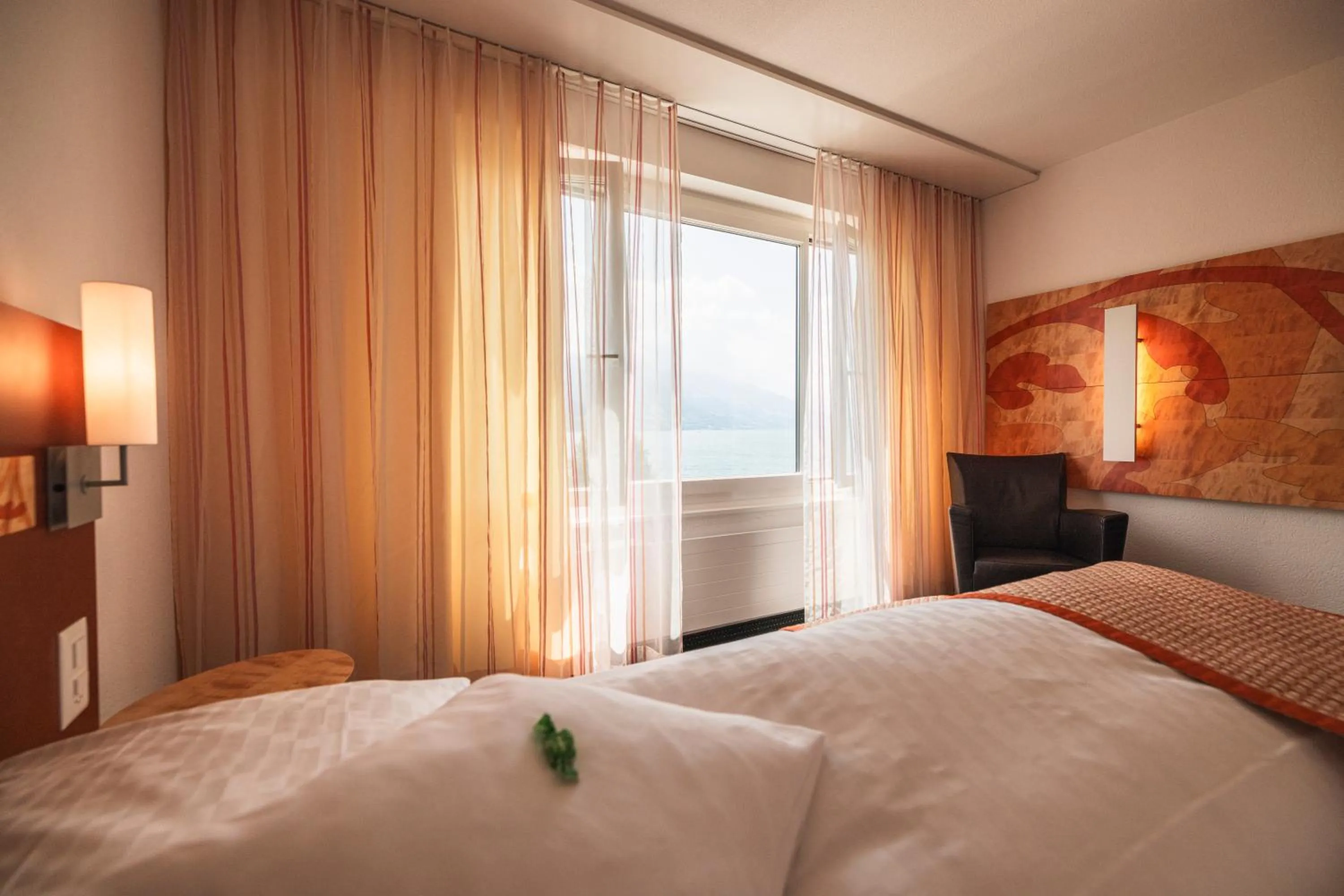 Photo of the whole room, Bed in Hotel Seehof Superior