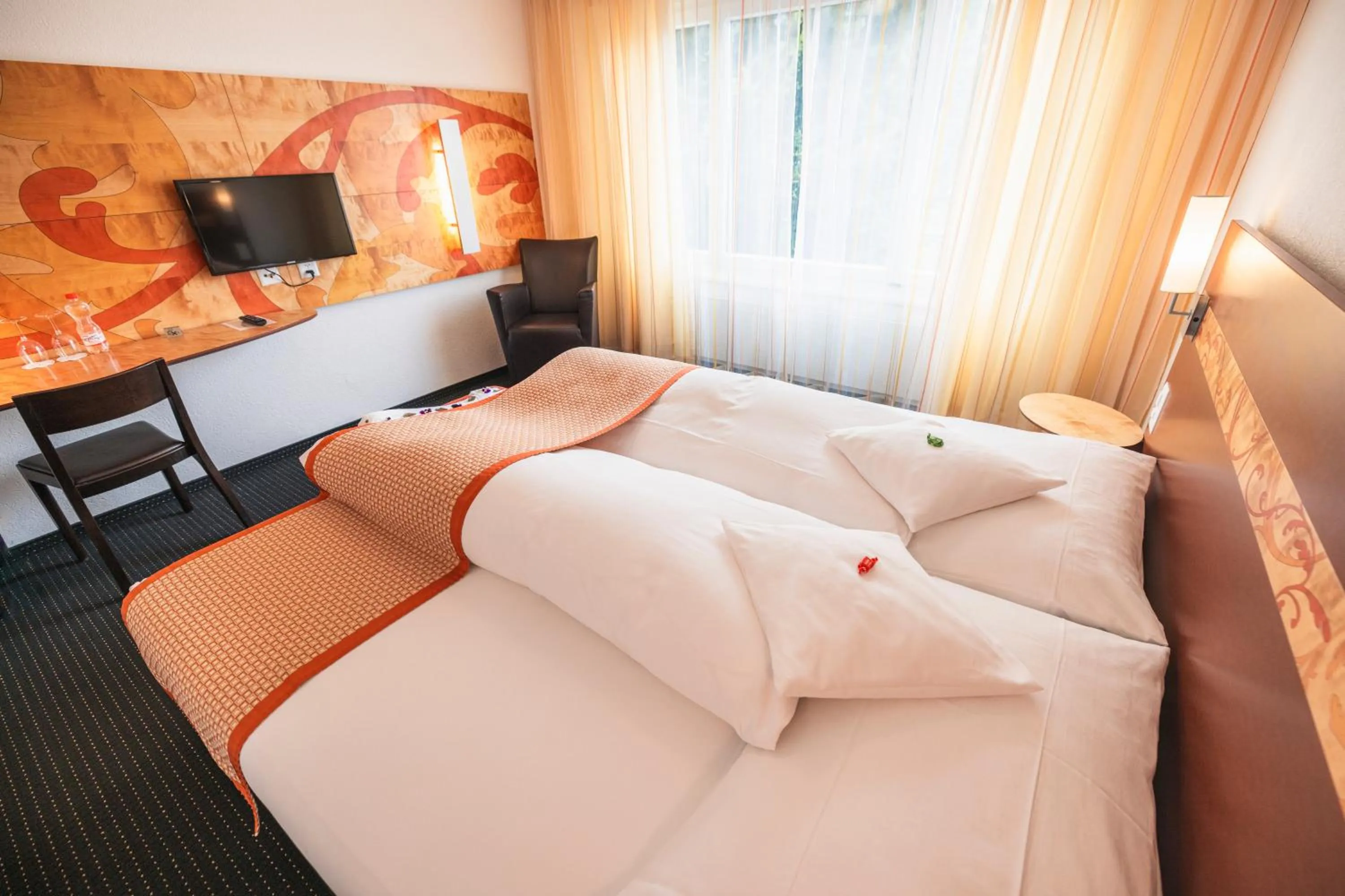 Photo of the whole room, Bed in Hotel Seehof Superior