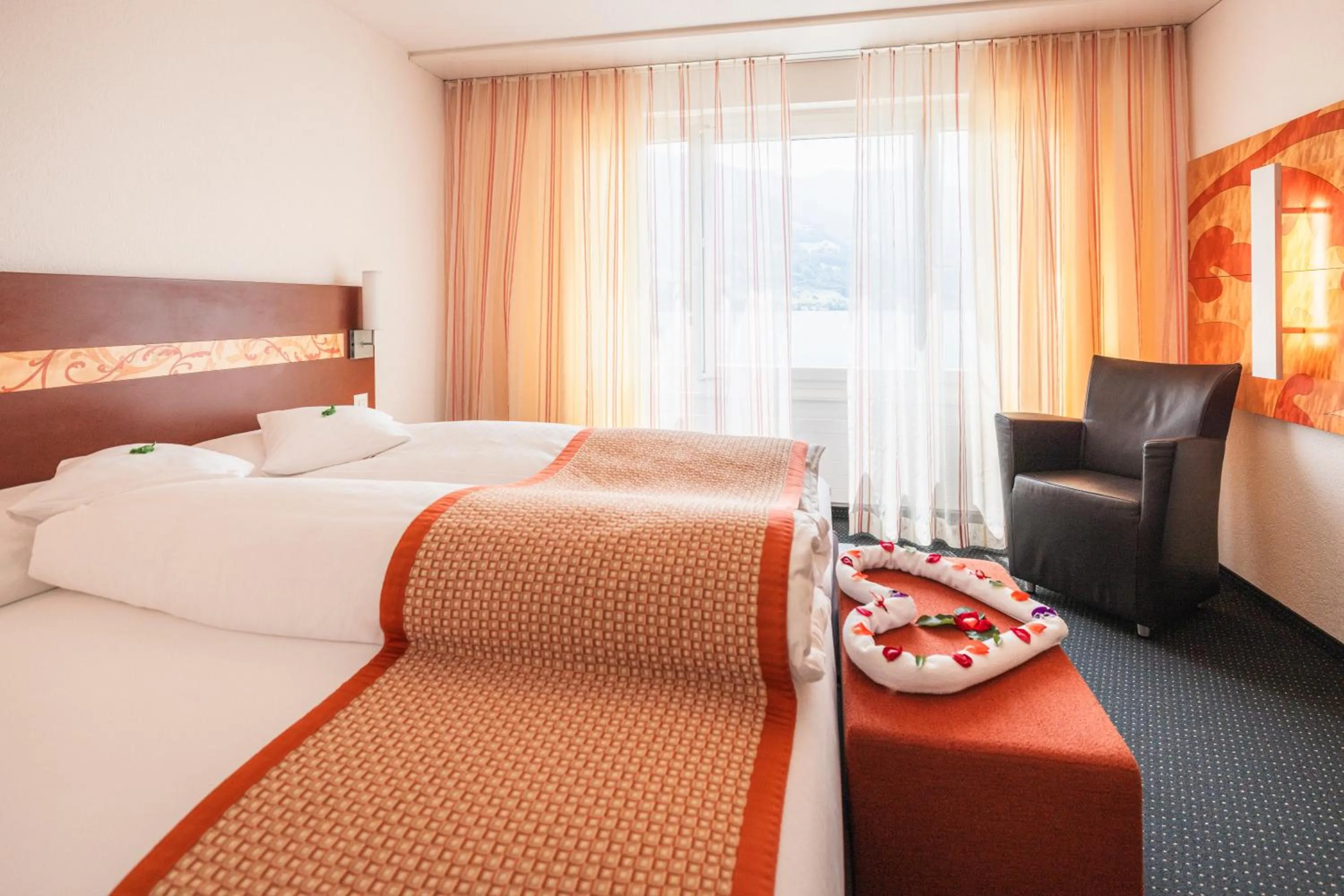 Photo of the whole room, Bed in Hotel Seehof Superior