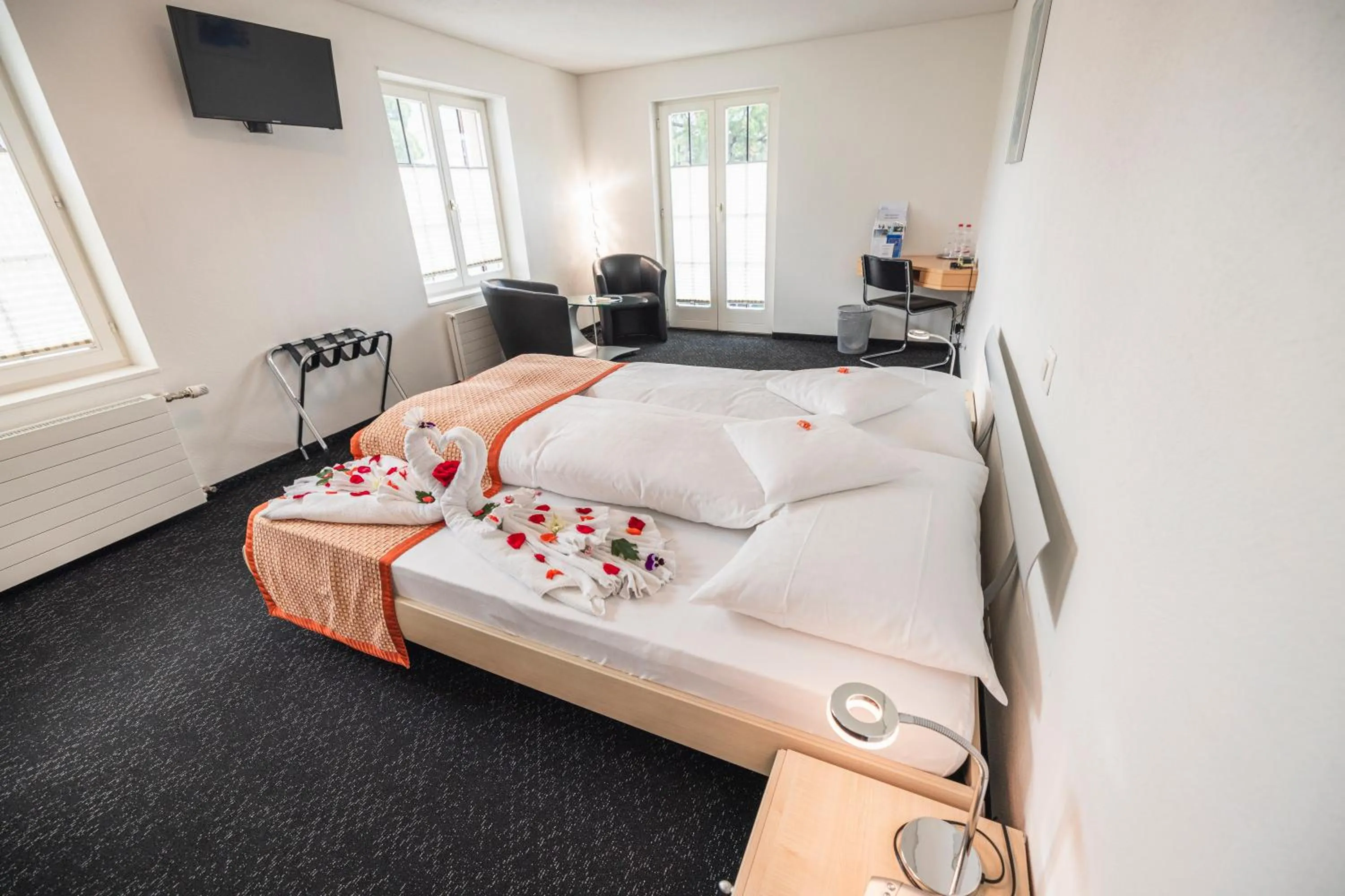 Bed in Hotel Seehof Superior