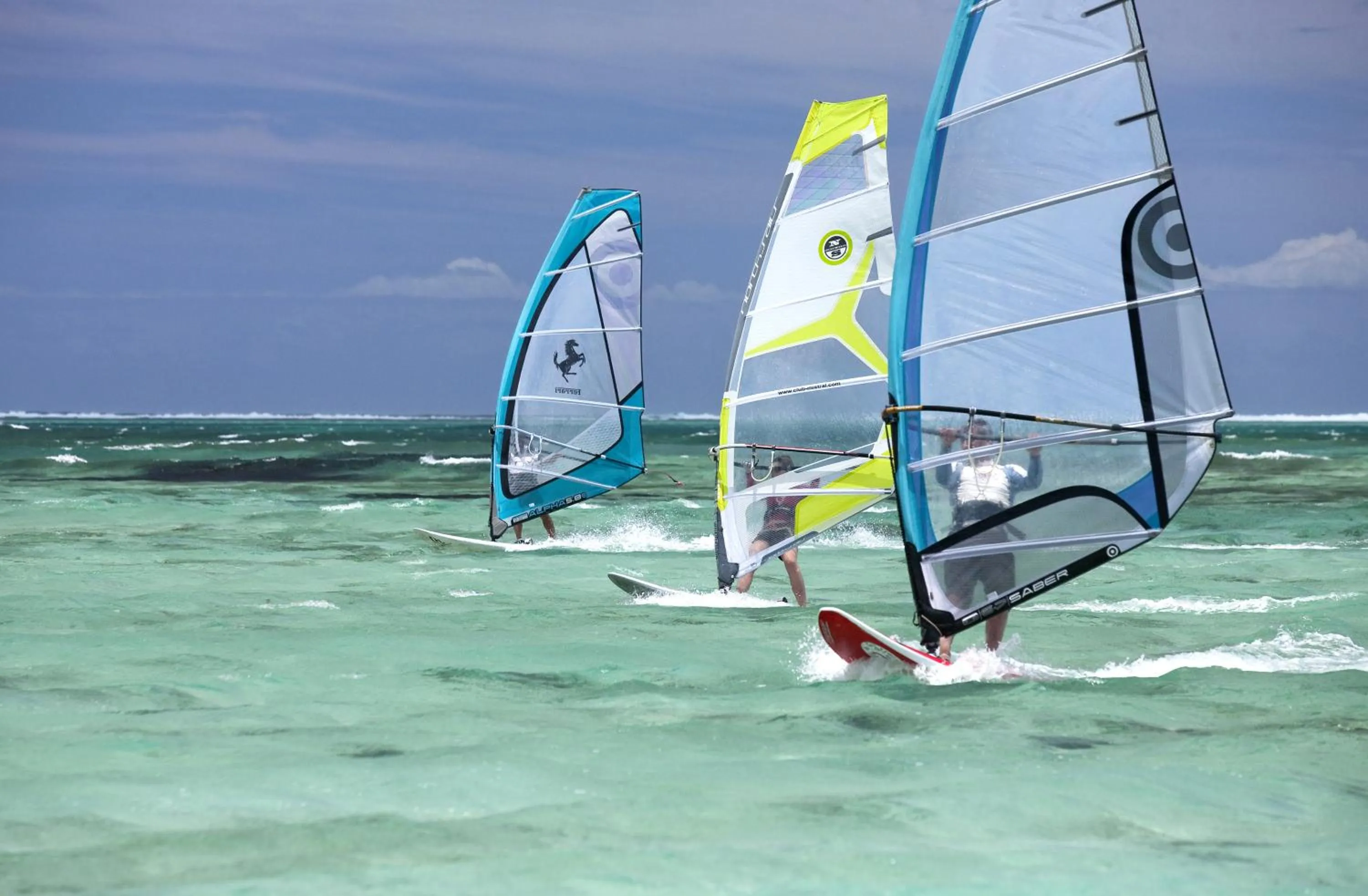 Windsurfing in SO/ Sofitel Mauritius