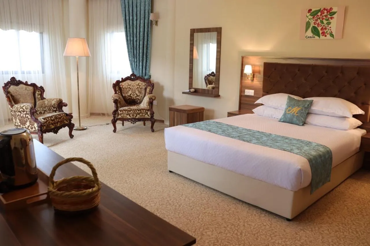 Bed in Meryem's Hotel