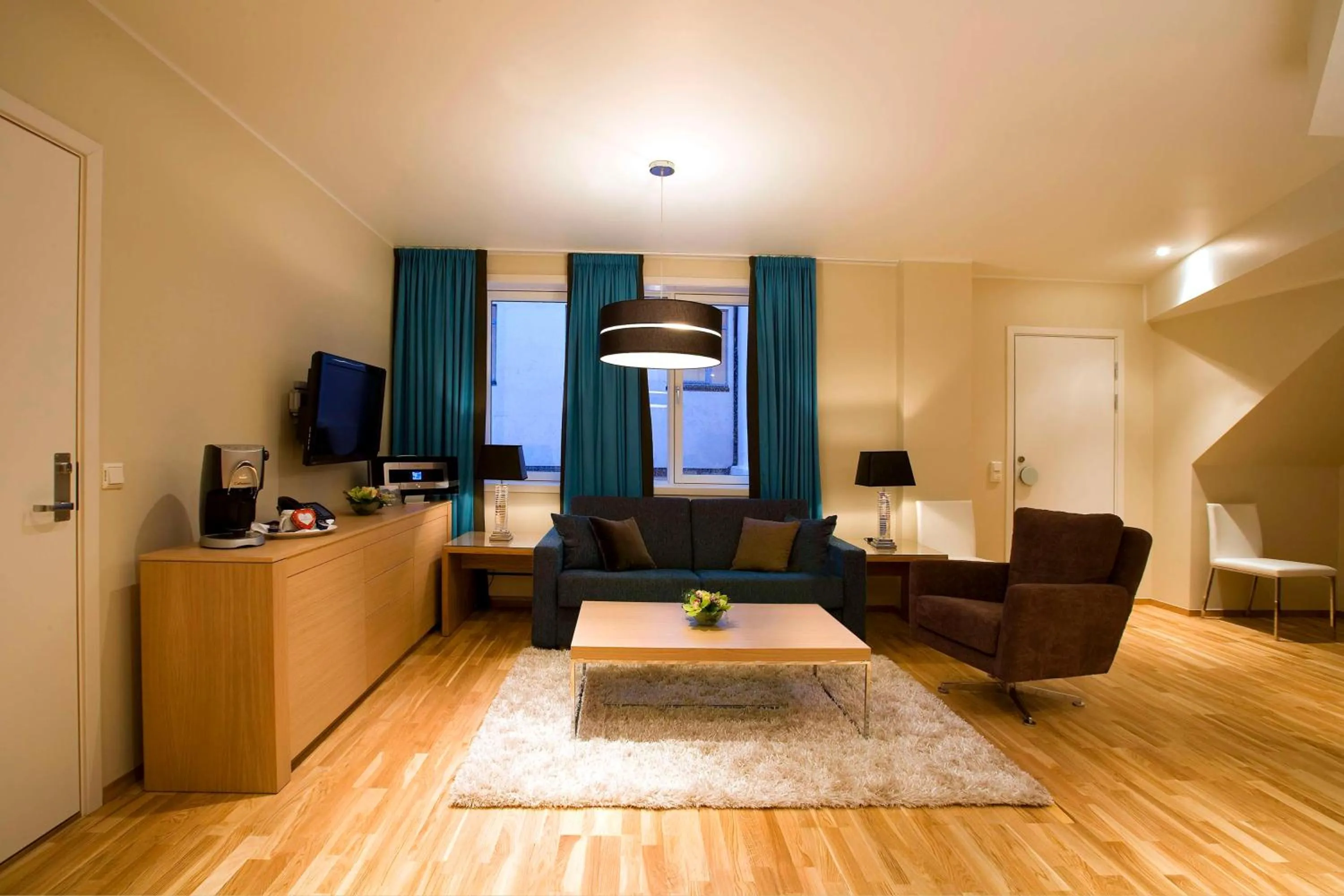 Bedroom in Scandic Byparken