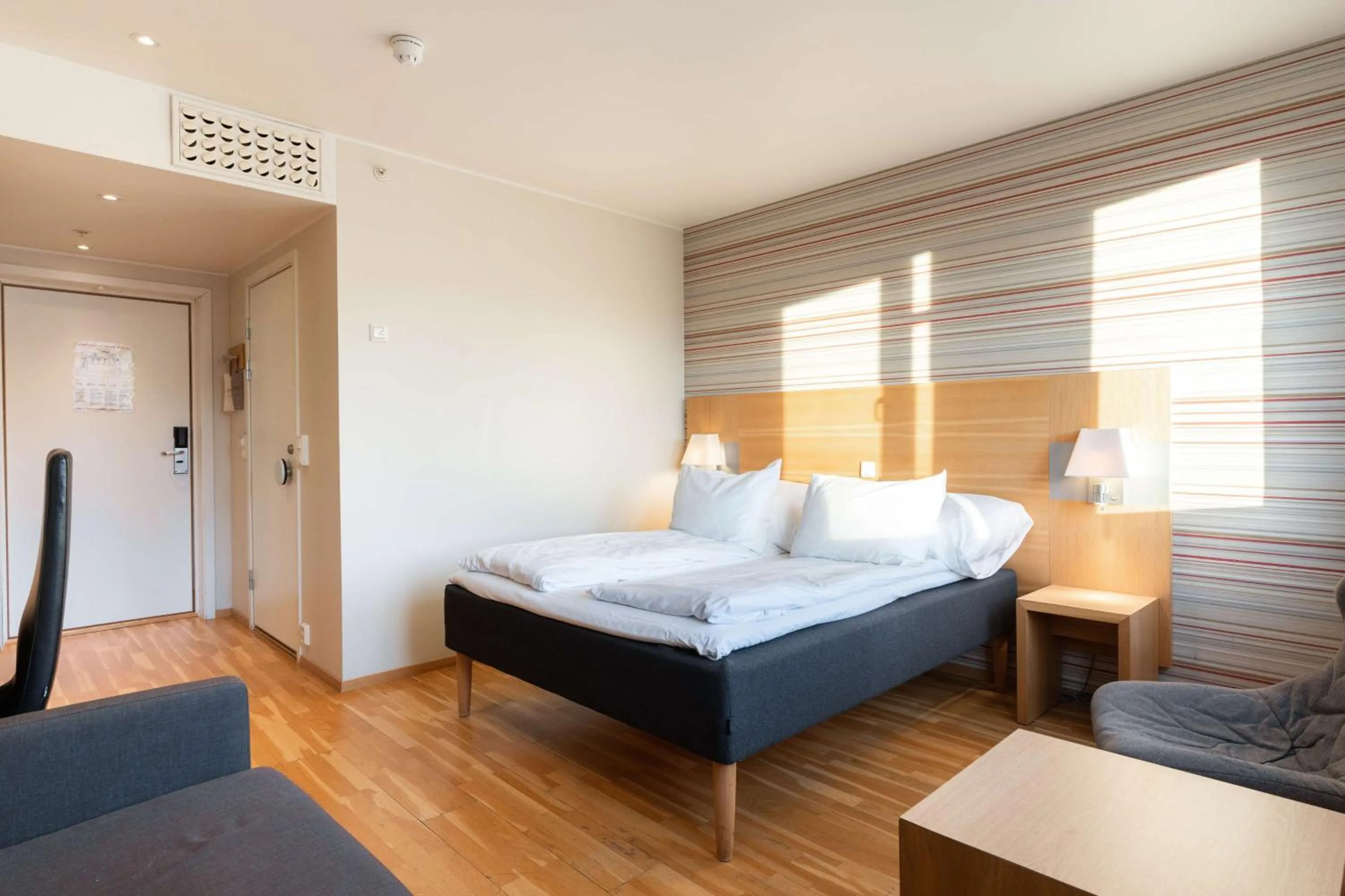 Bedroom, Bed in Scandic Byparken