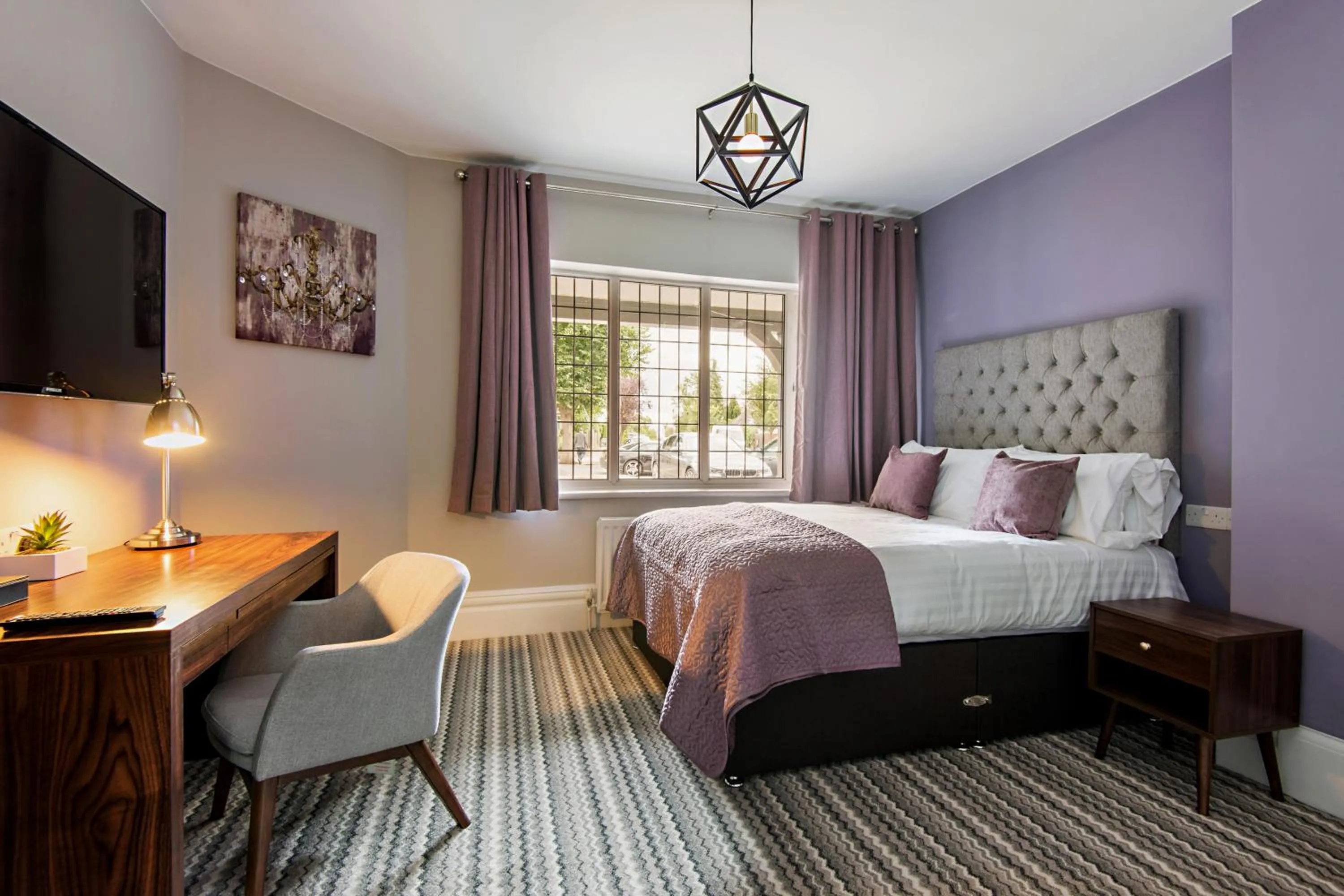 Bedroom, Bed in M-Hotels Studios & Apartments Free Parking