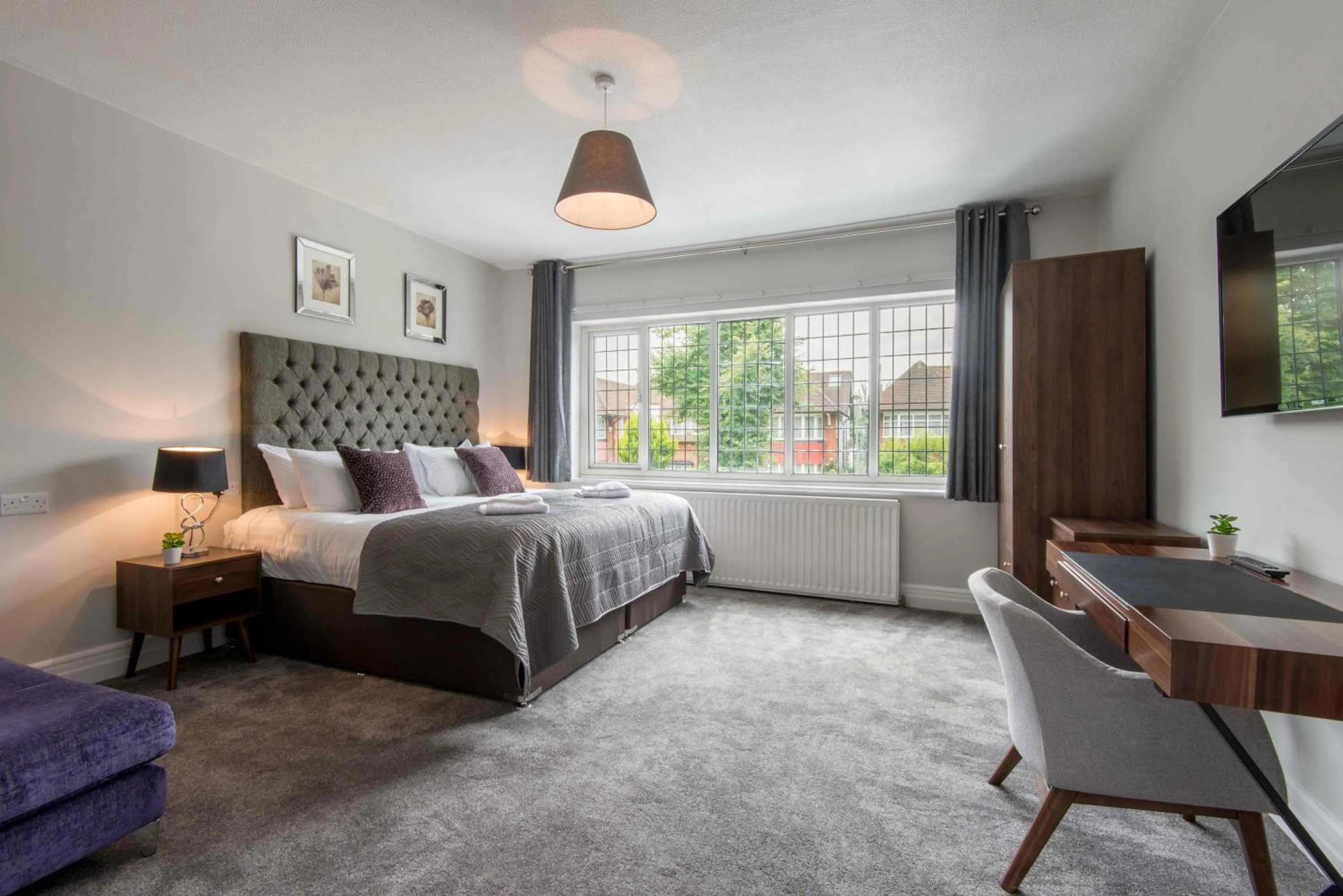 Bedroom, Bed in M-Hotels Studios & Apartments Free Parking