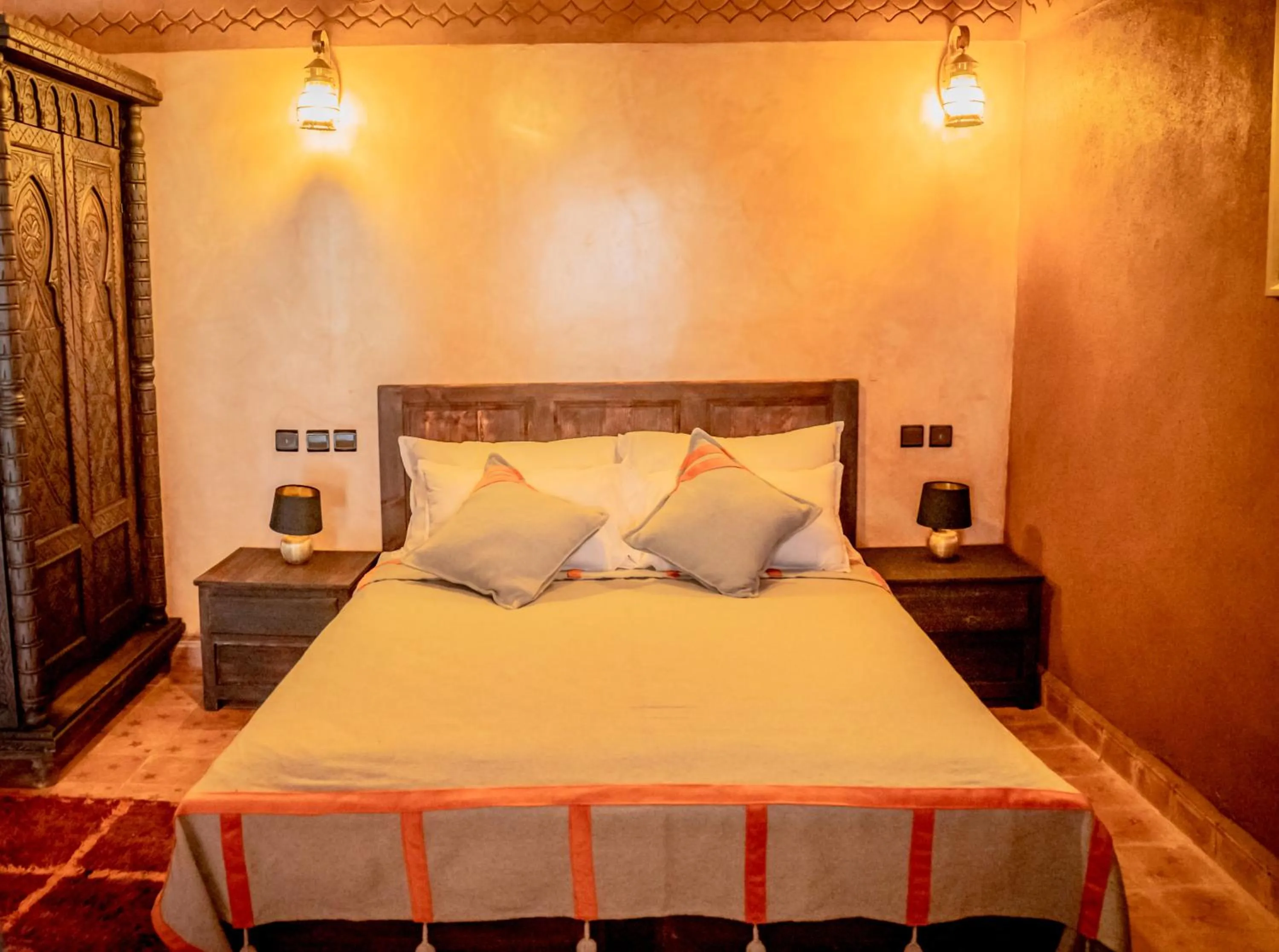 Bedroom, Bed in Ouednoujoum Ecolodge & Spa