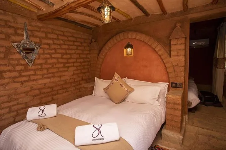 Bed in Ouednoujoum Ecolodge & Spa