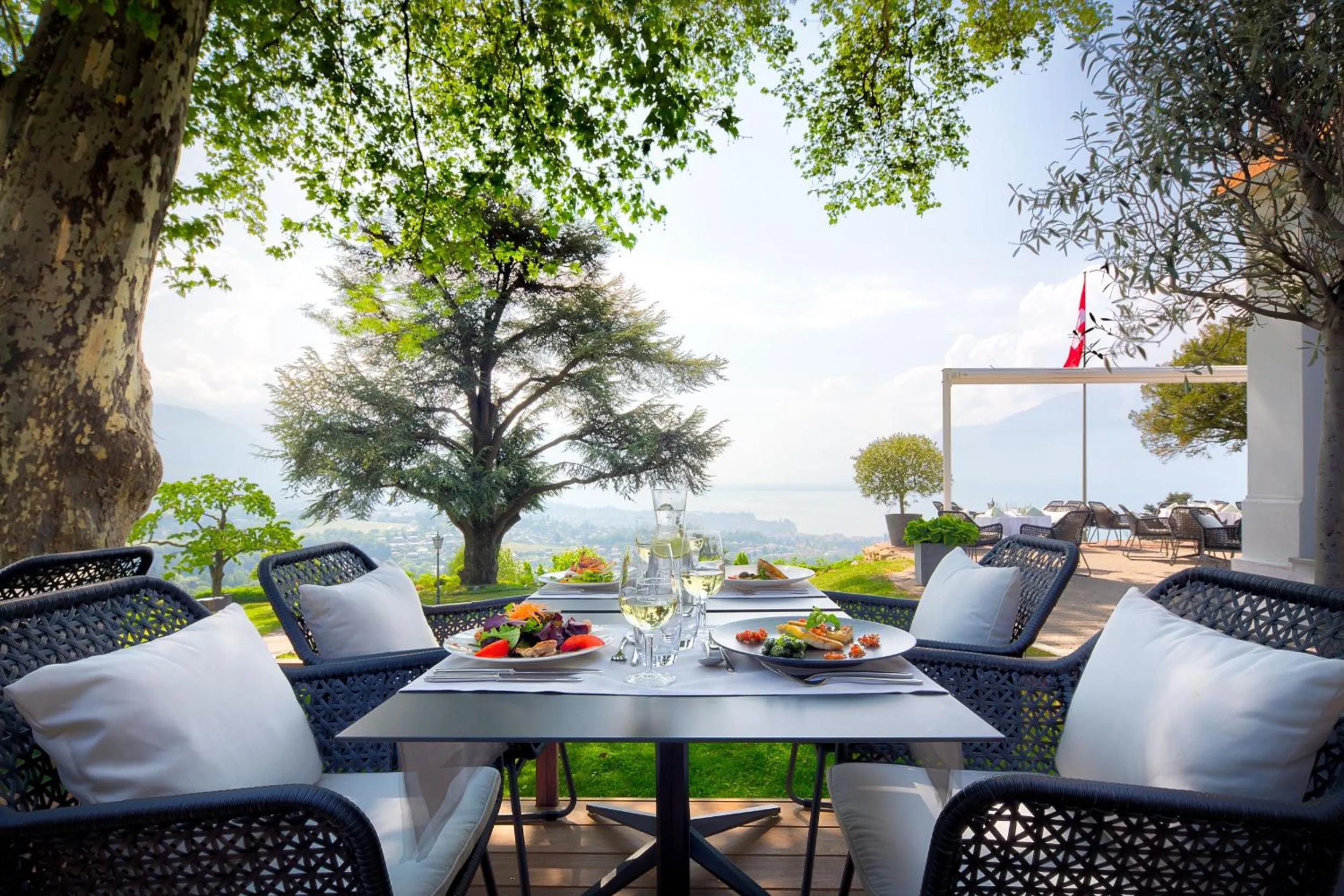 Restaurant/places to eat in Hotel du Léman - Jongny