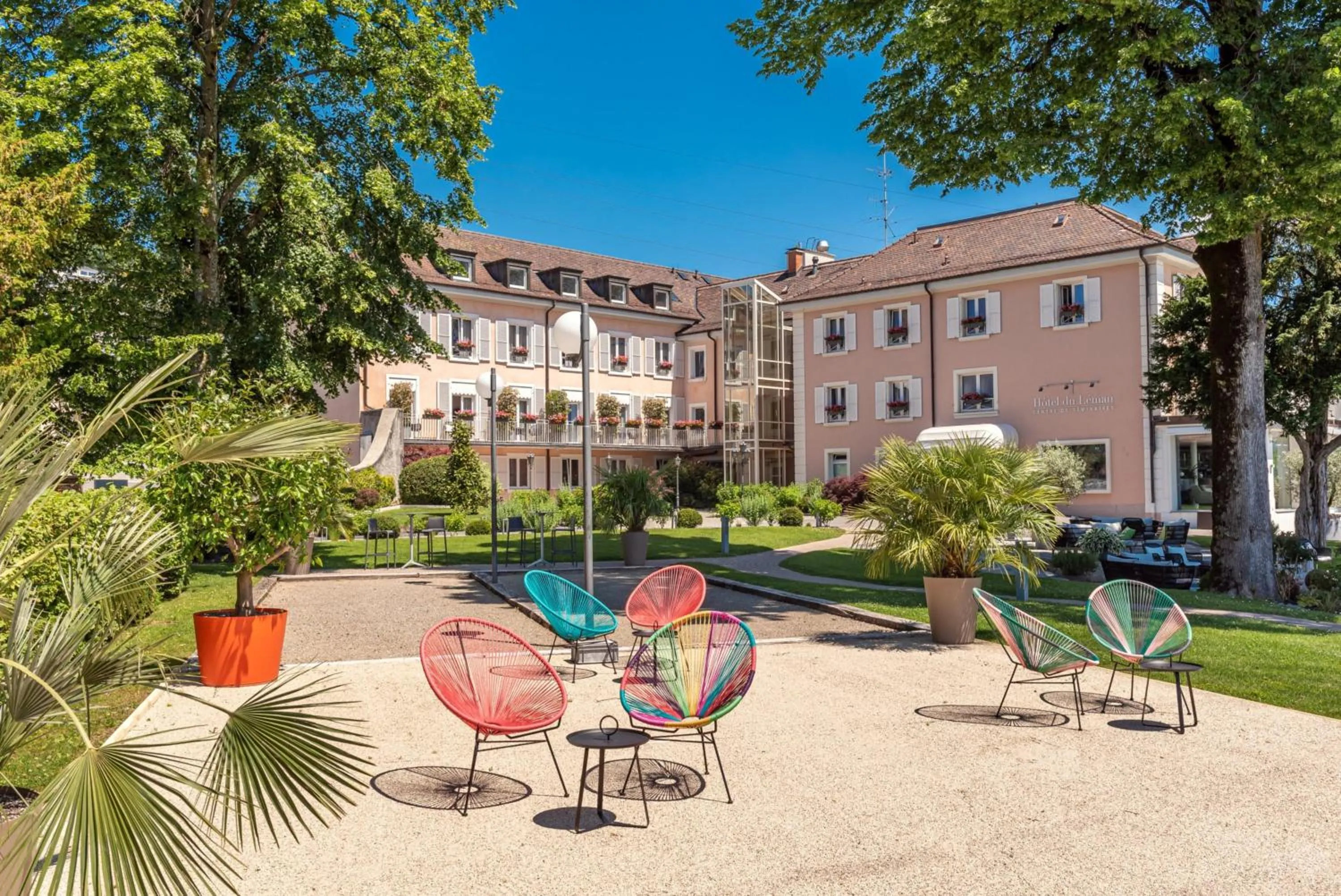Garden in Hotel du Léman - Jongny