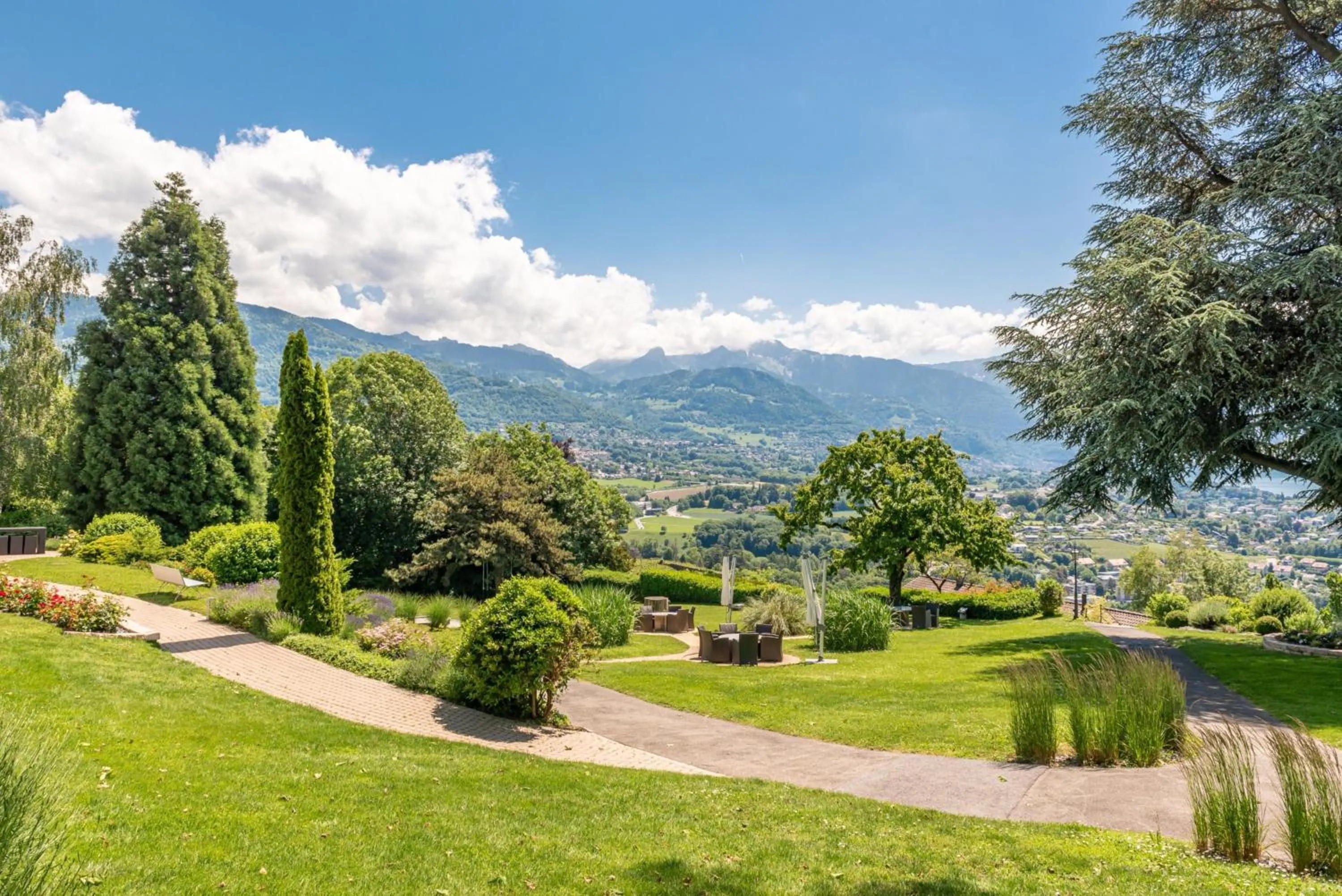 View (from property/room) in Hotel du Léman - Jongny