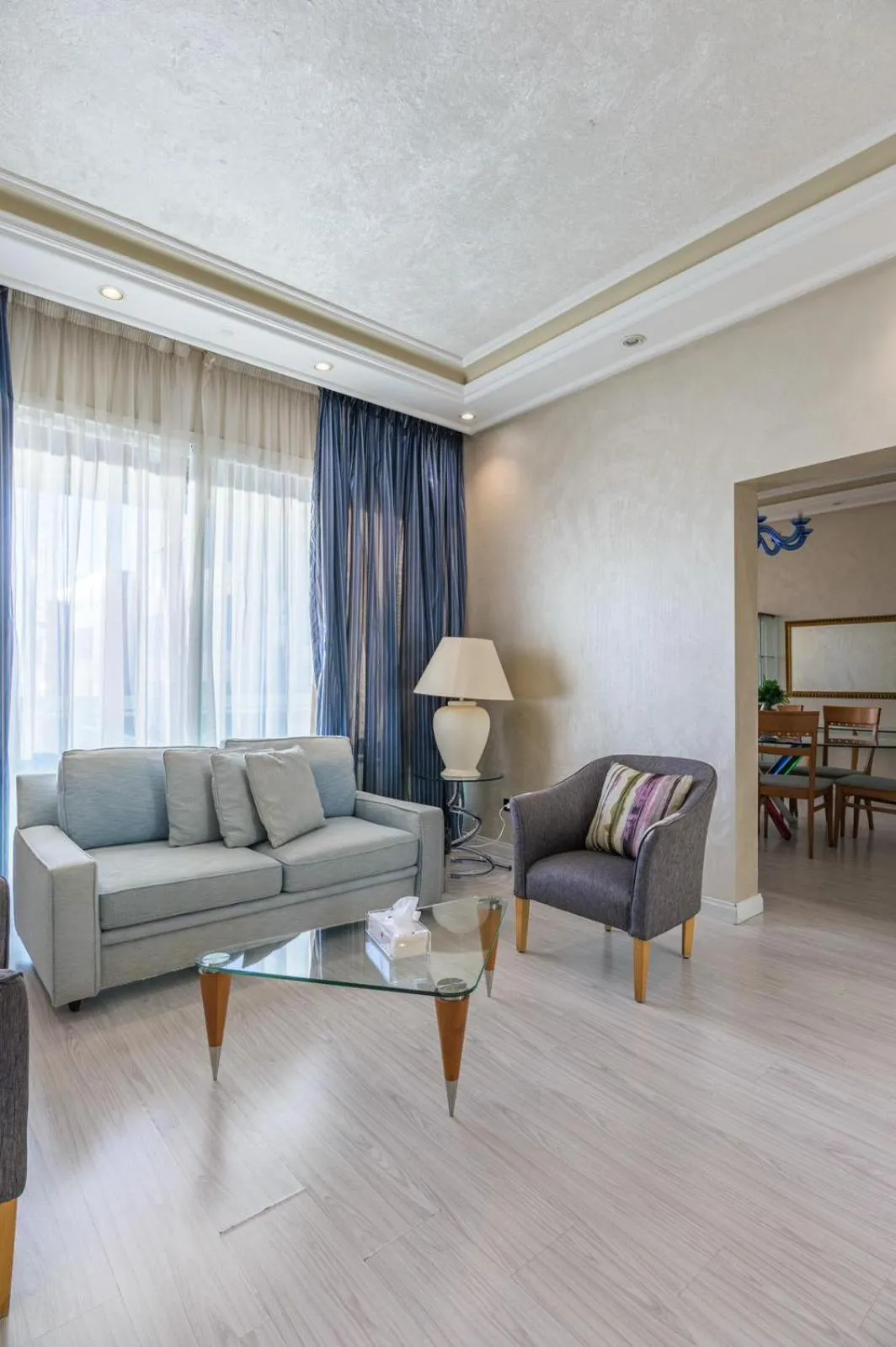 Seating area in Lahoya Homes