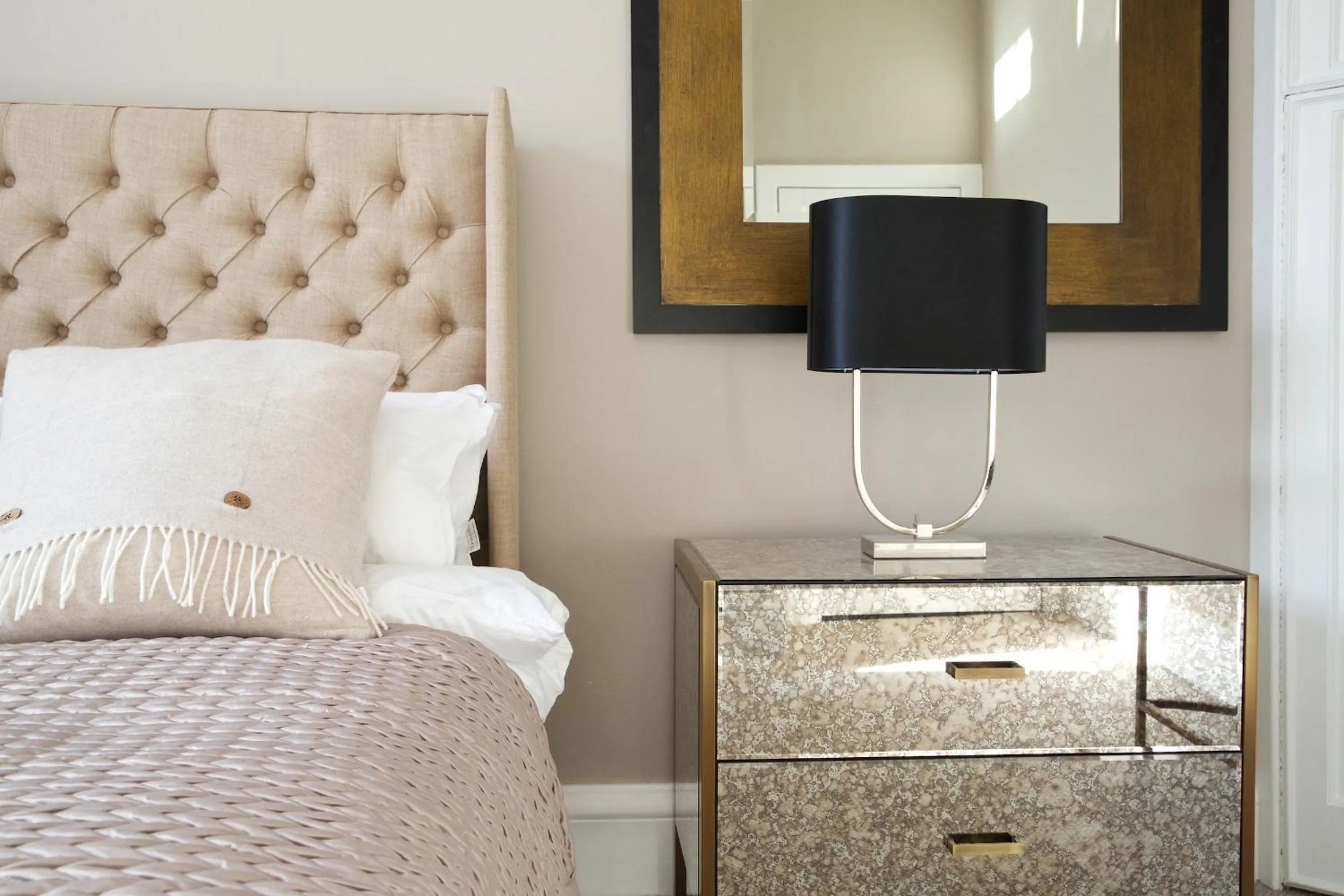 Bed in The Old Manse of Blair, Boutique Hotel & Restaurant