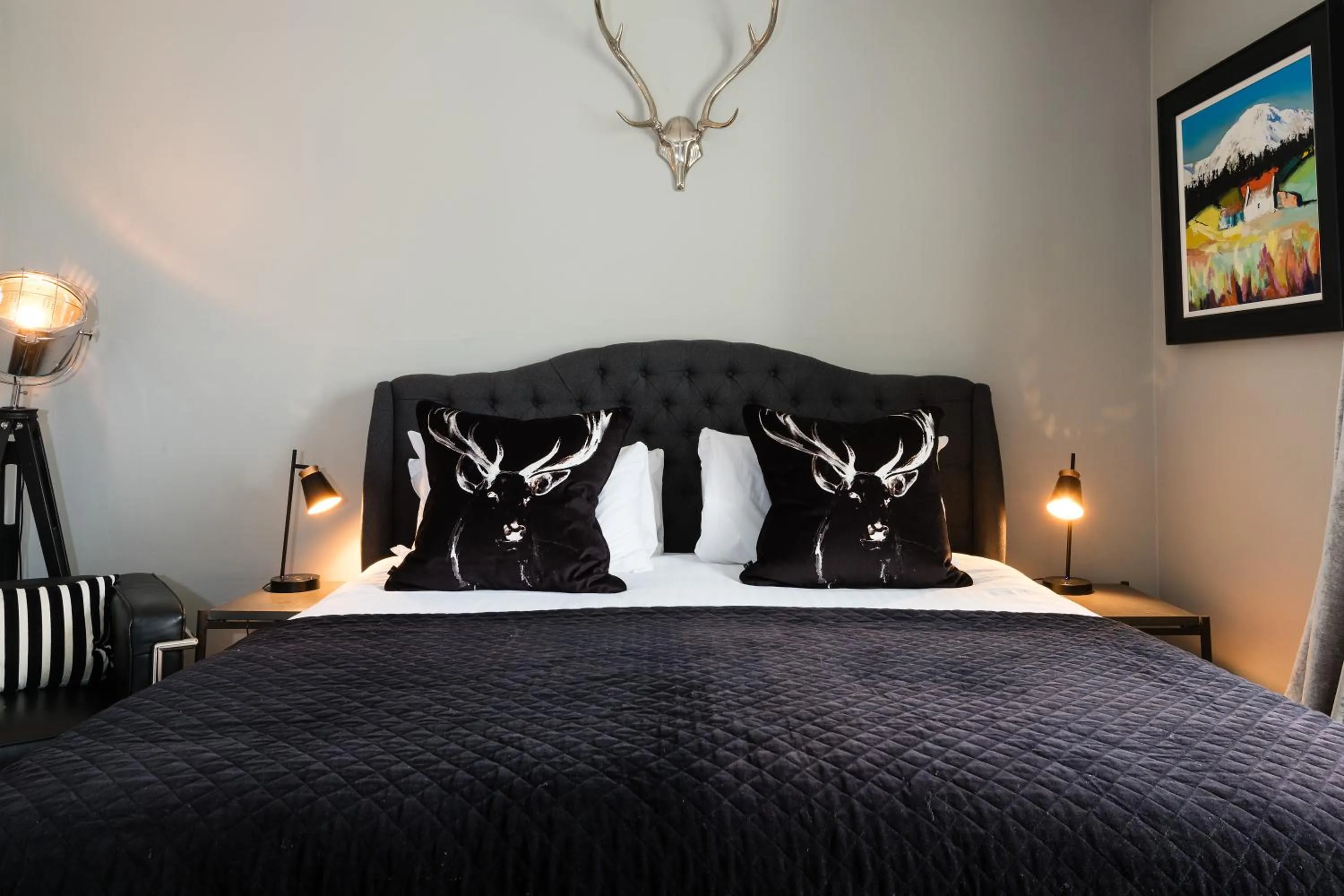 Bed in The Old Manse of Blair, Boutique Hotel & Restaurant