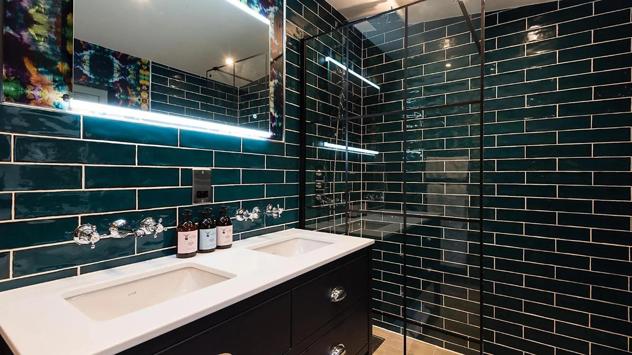 Shower in The Old Manse of Blair, Boutique Hotel & Restaurant