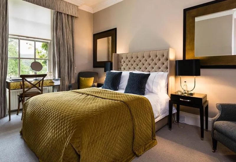 Bed in The Old Manse of Blair, Boutique Hotel & Restaurant