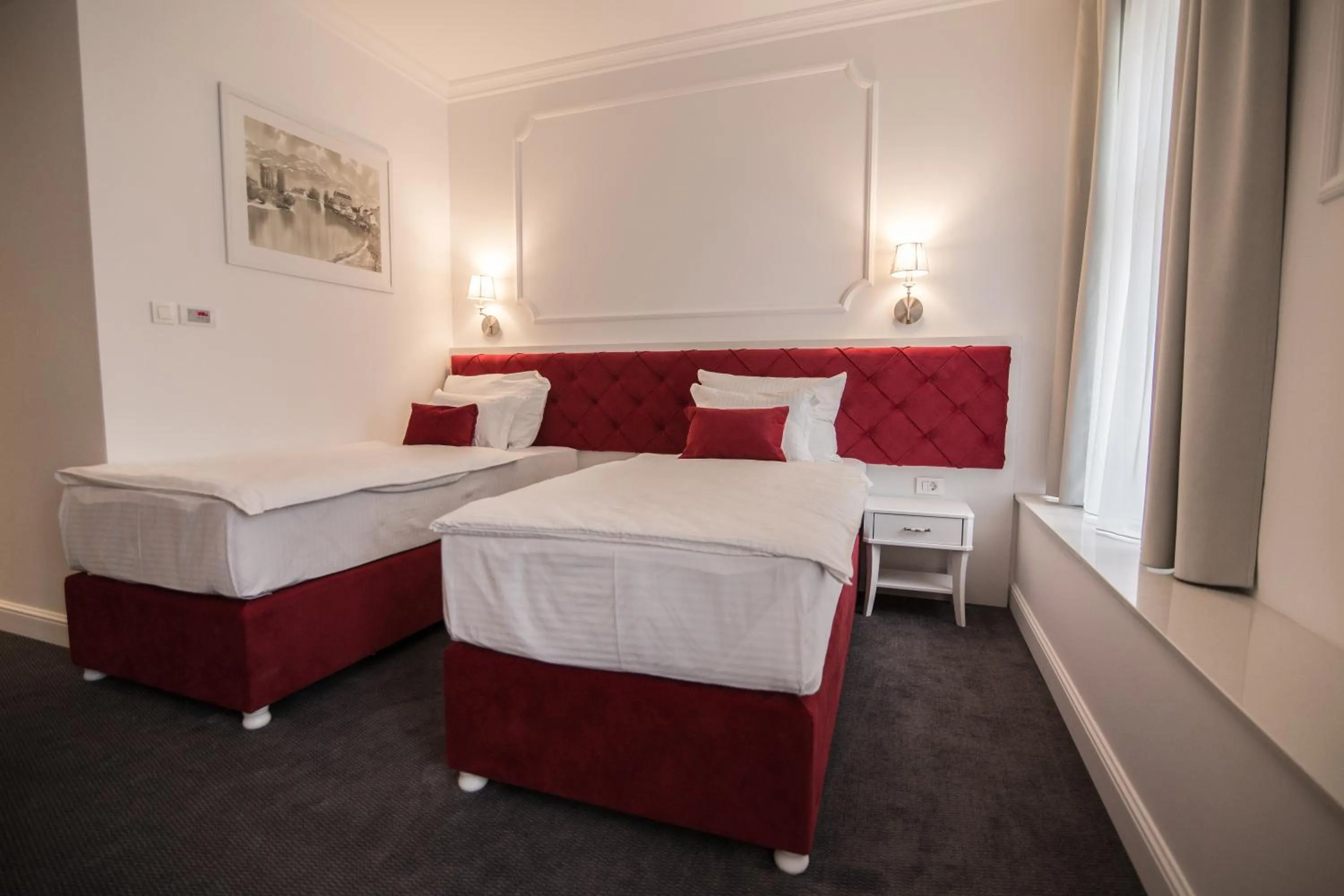 Bed in Hotel Central Park