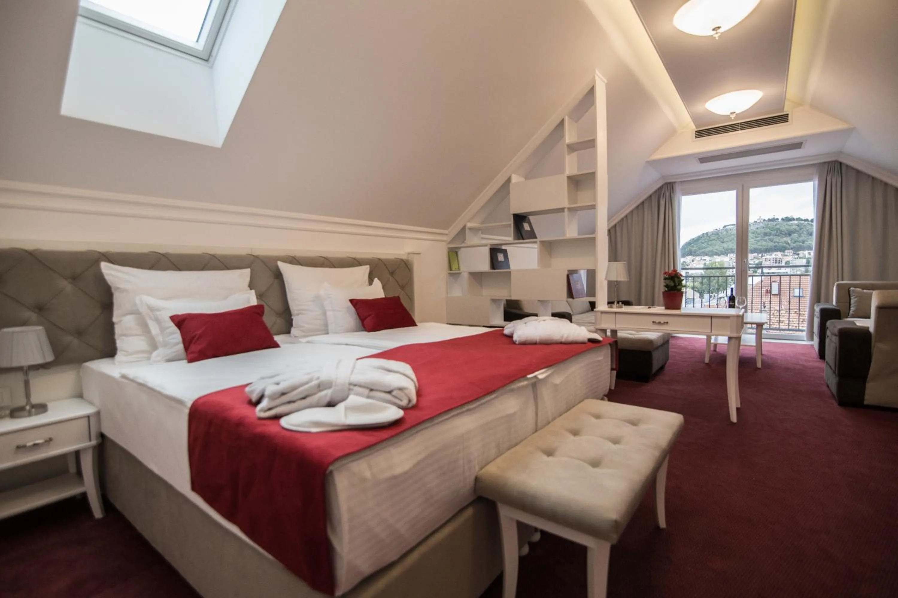 Bed in Hotel Central Park