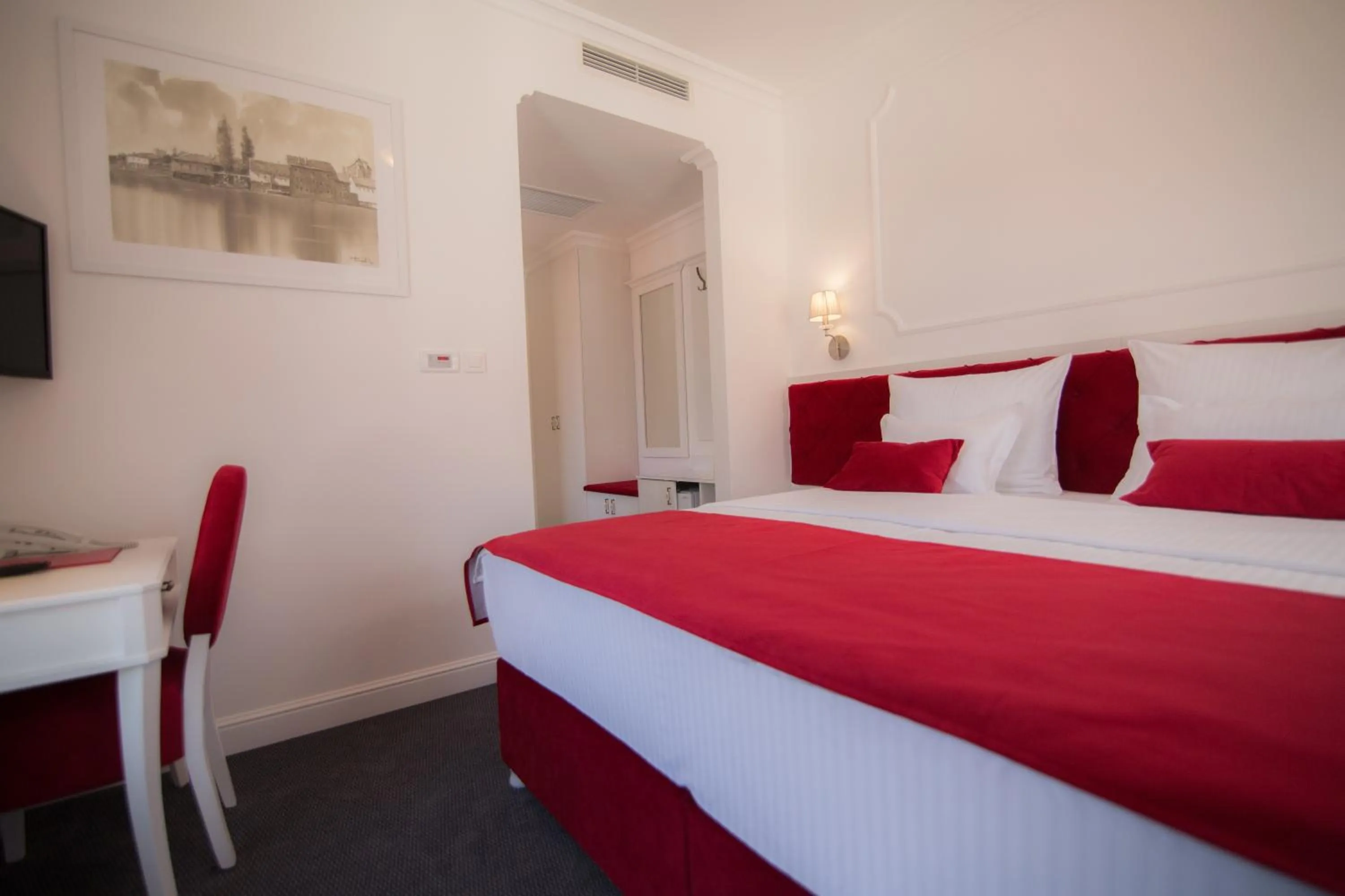 Bed in Hotel Central Park