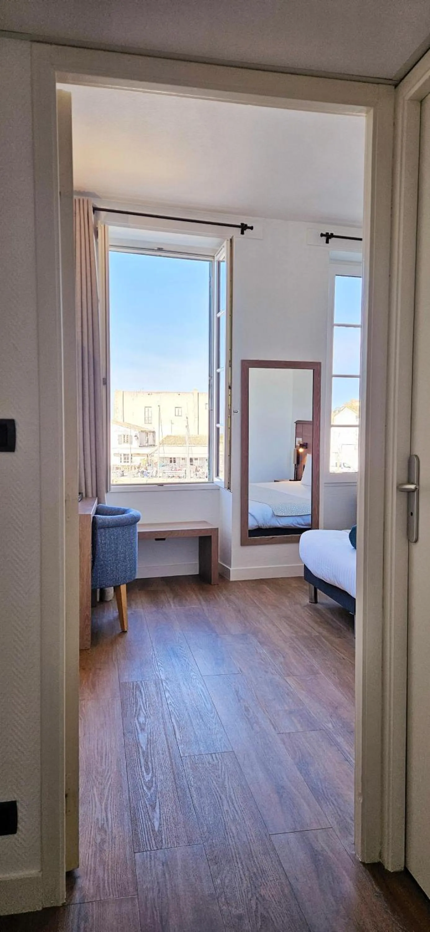 Photo of the whole room, Bed in Hôtel du Port