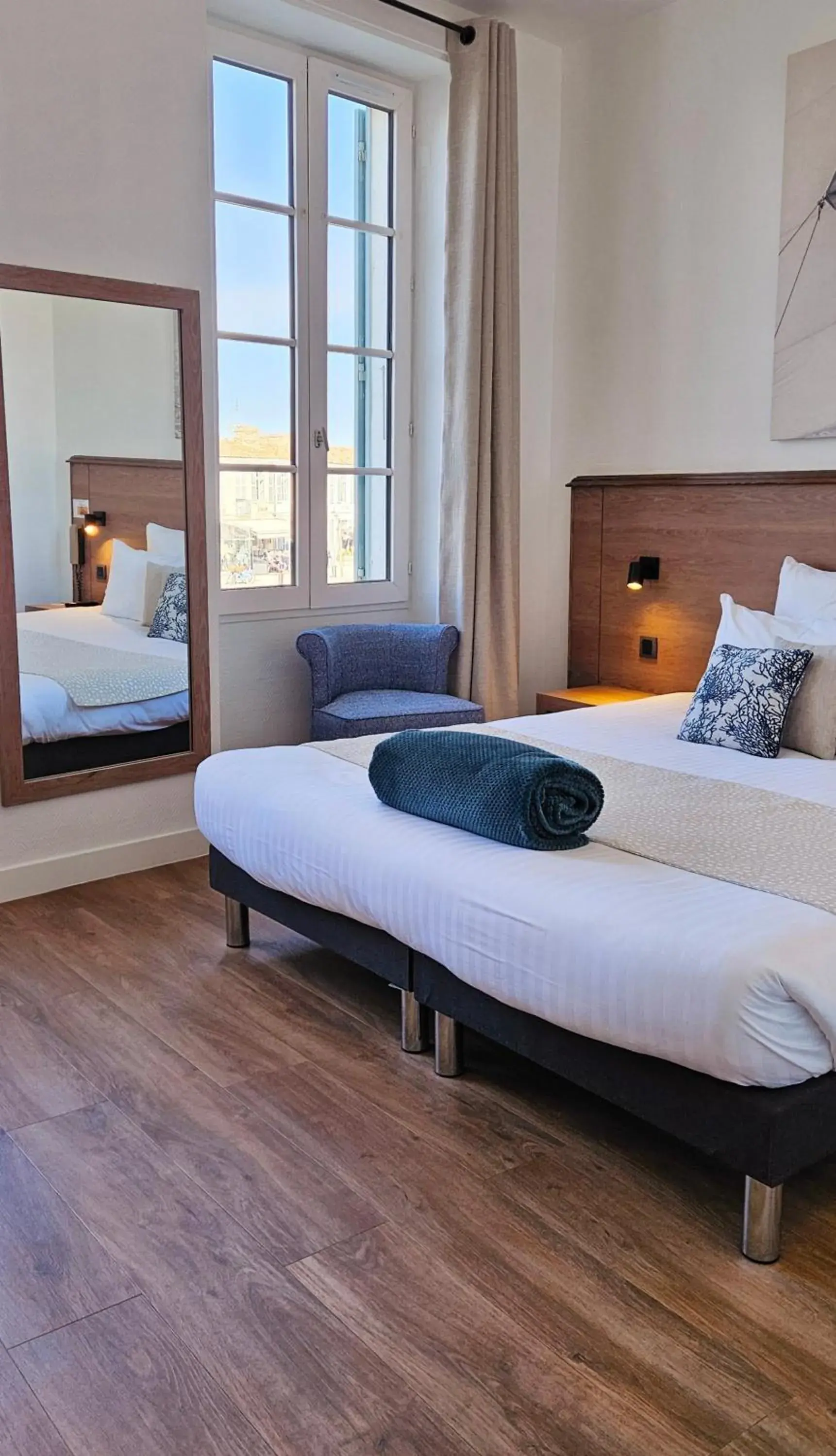 Superior Double Room - Harbor in Hôtel du Port Superior Double Room - Harbor in Hôtel du Port