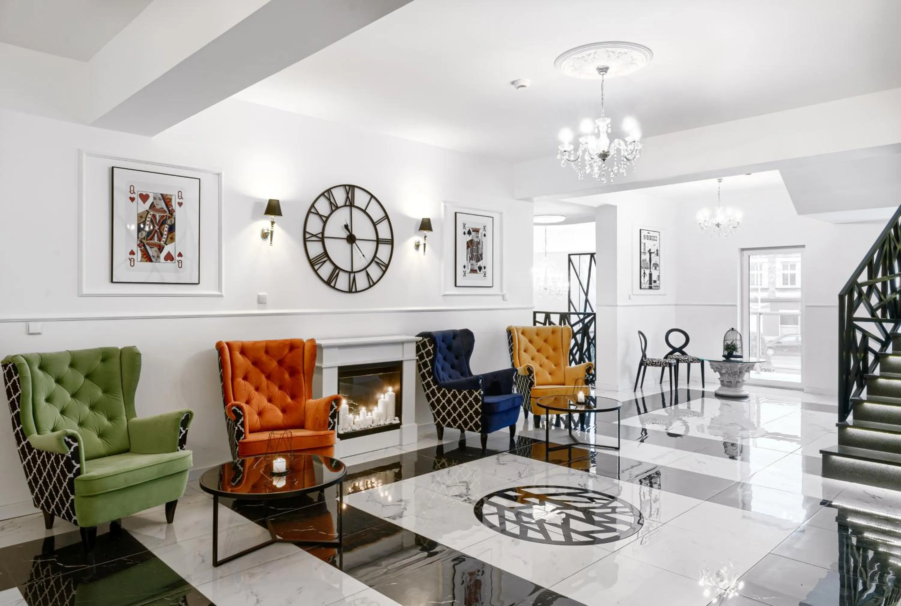 Seating area in Park Hotel Bydgoszcz