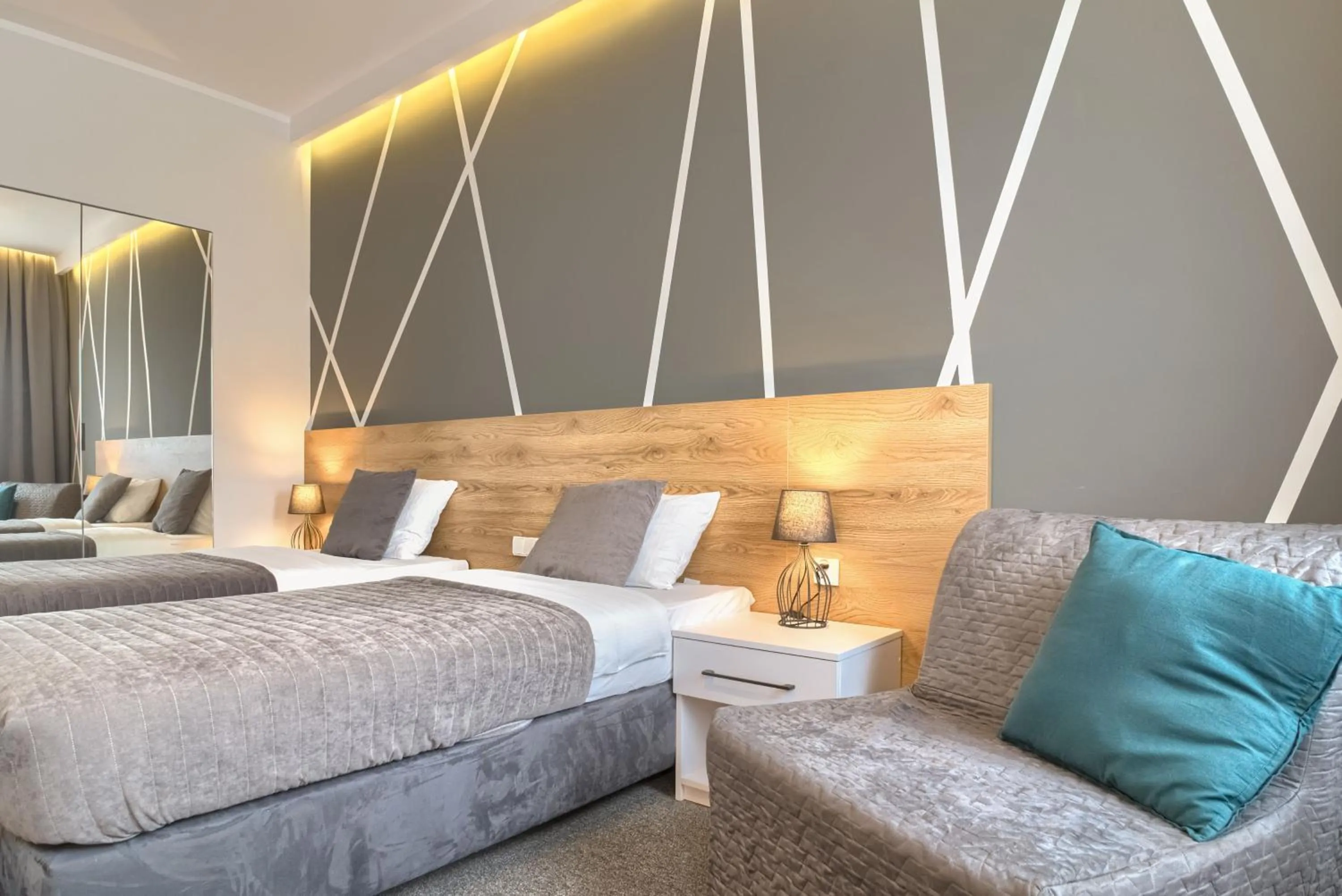 Bed in Park Hotel Bydgoszcz