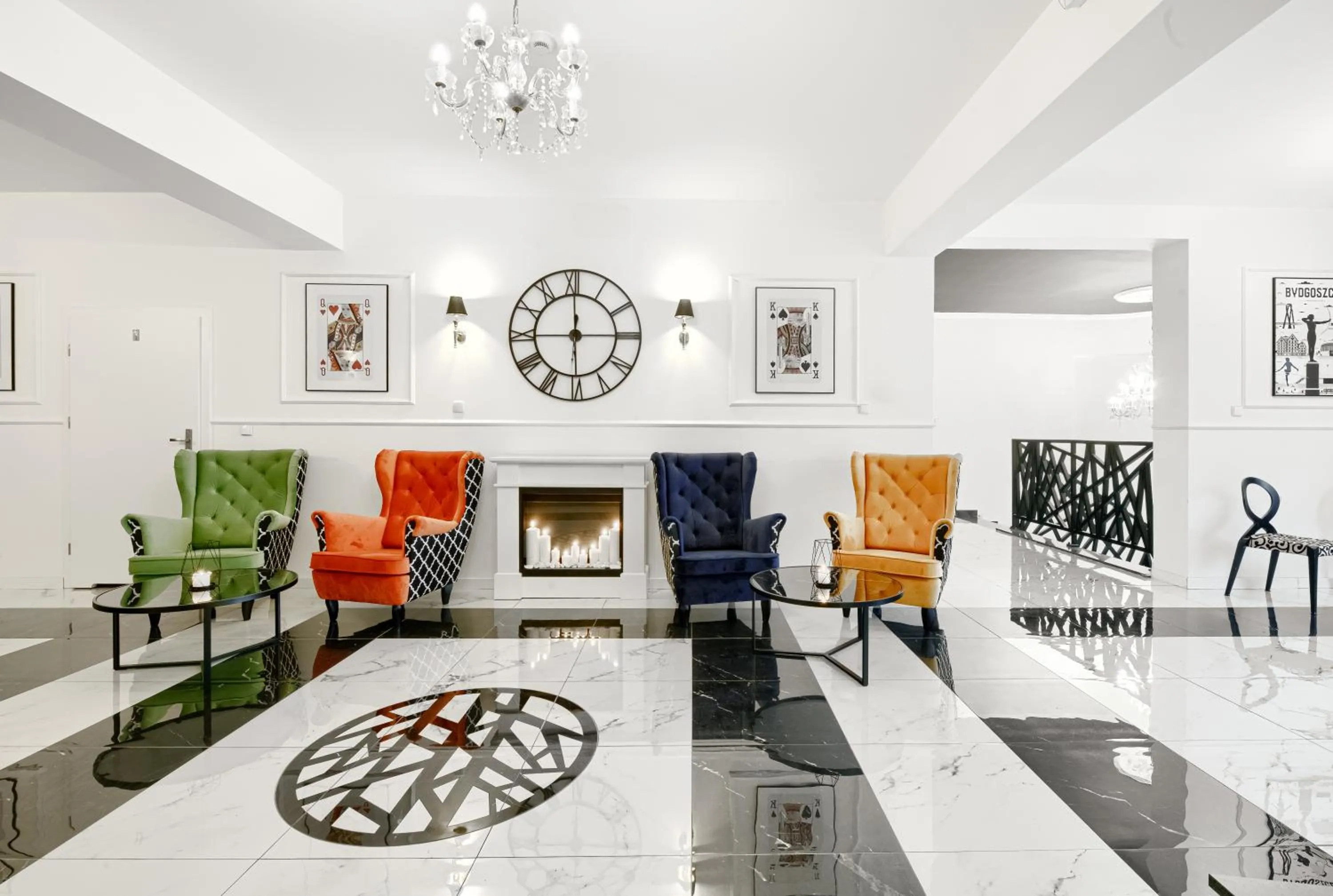 Seating area in Park Hotel Bydgoszcz