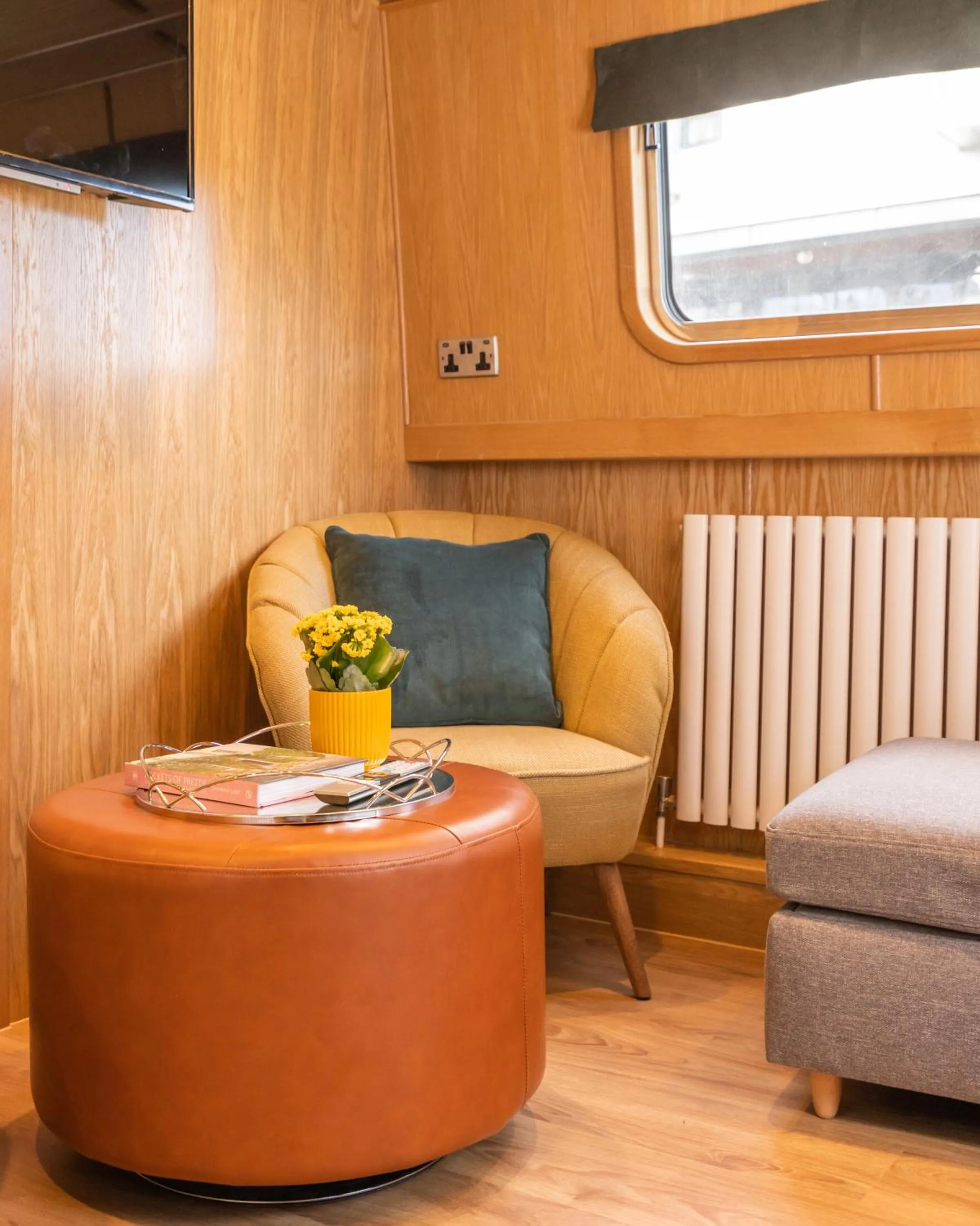 Living room in Edinburgh - Houseboats