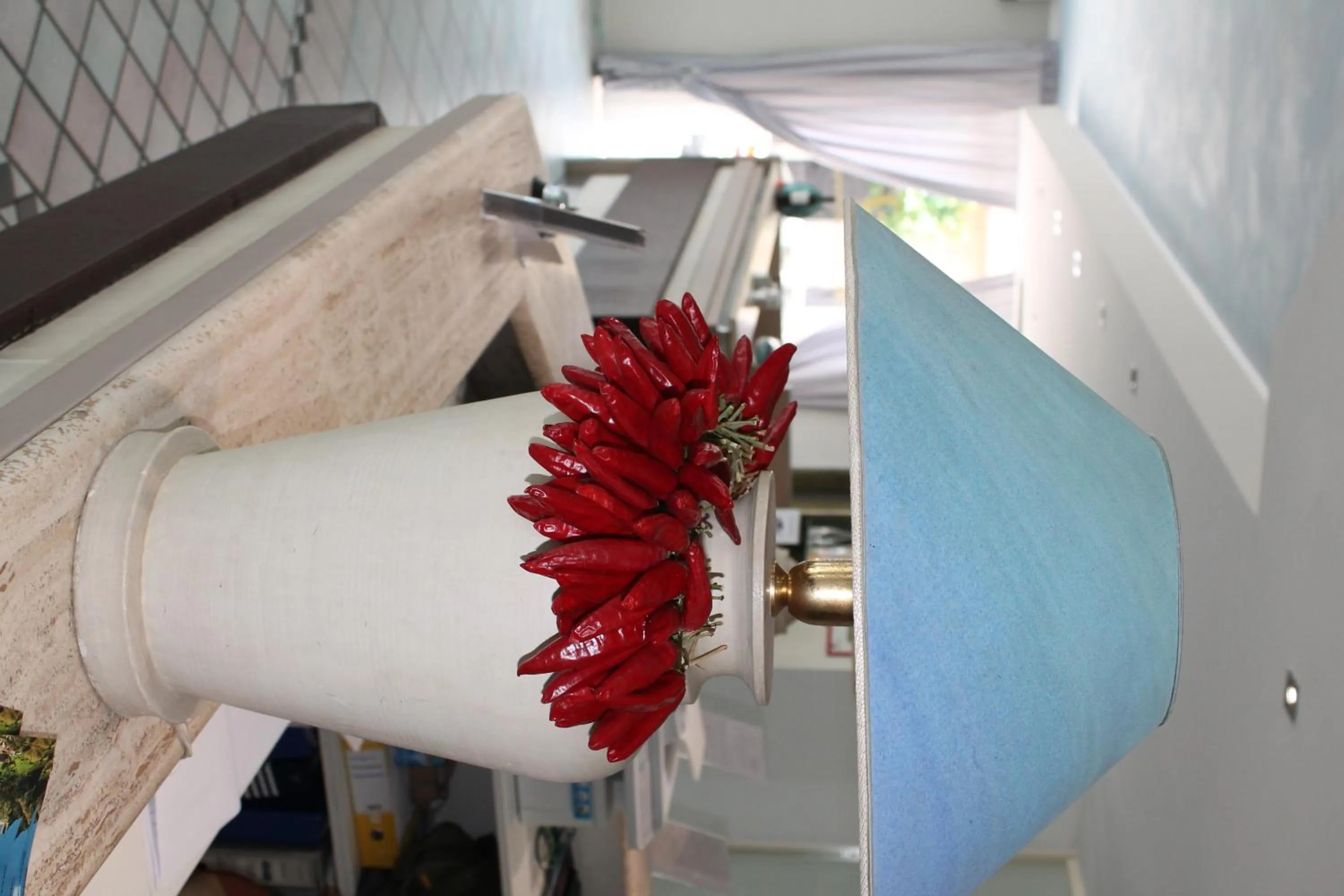 Decorative detail in Hotel Mediterraneo