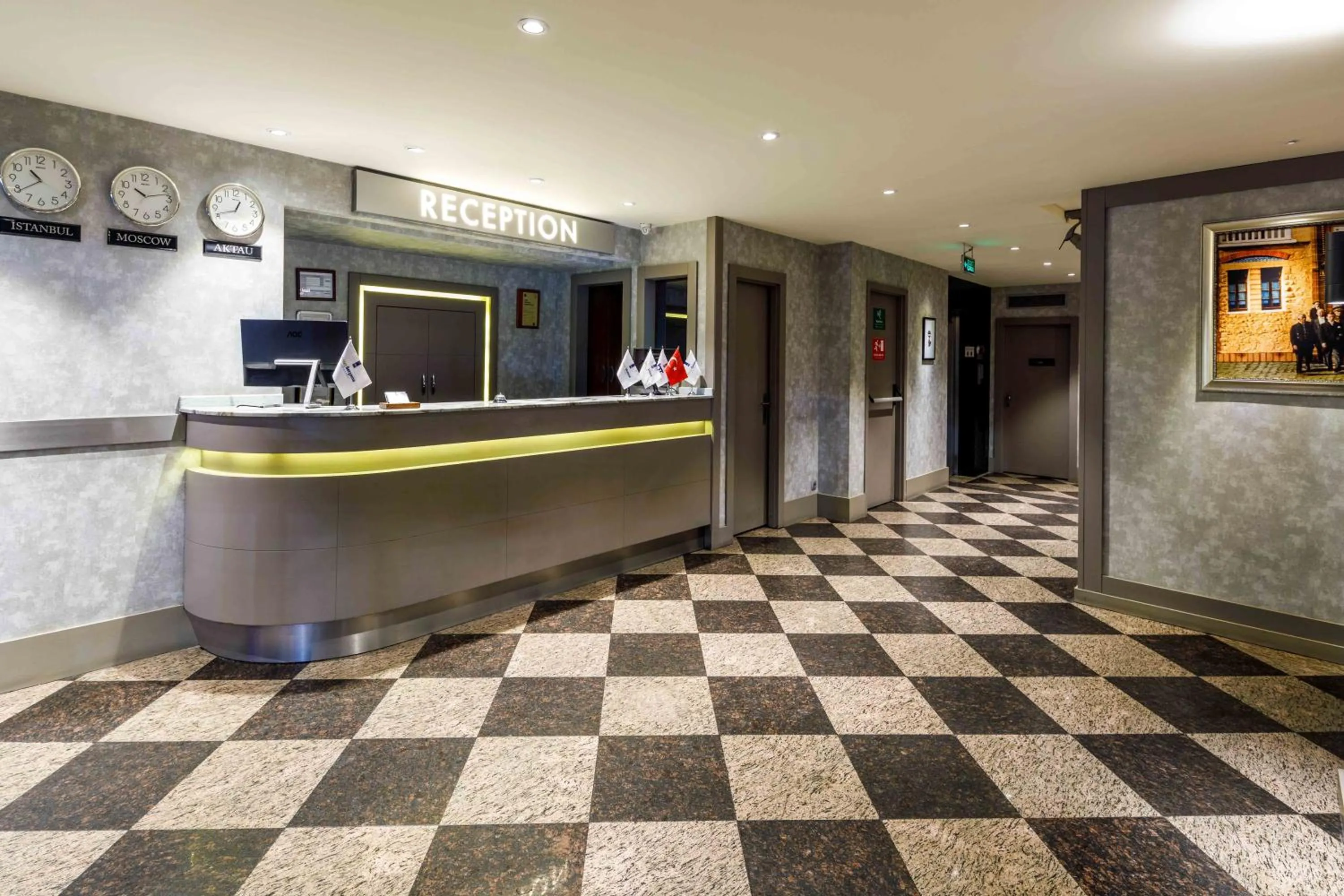 Lobby or reception in Vicenza Hotel Istanbul Old City