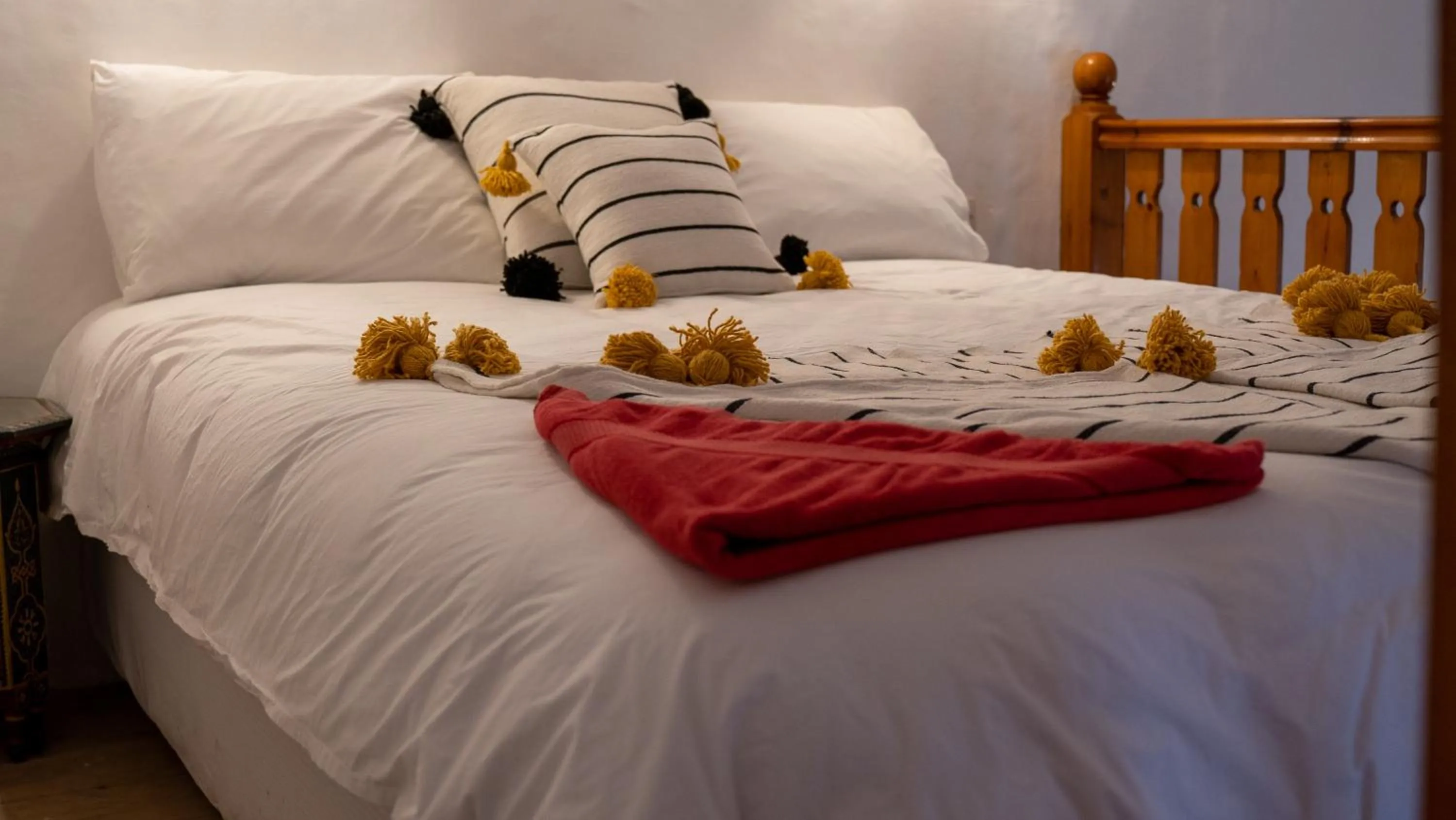 Bed in Riad Dar Zayna